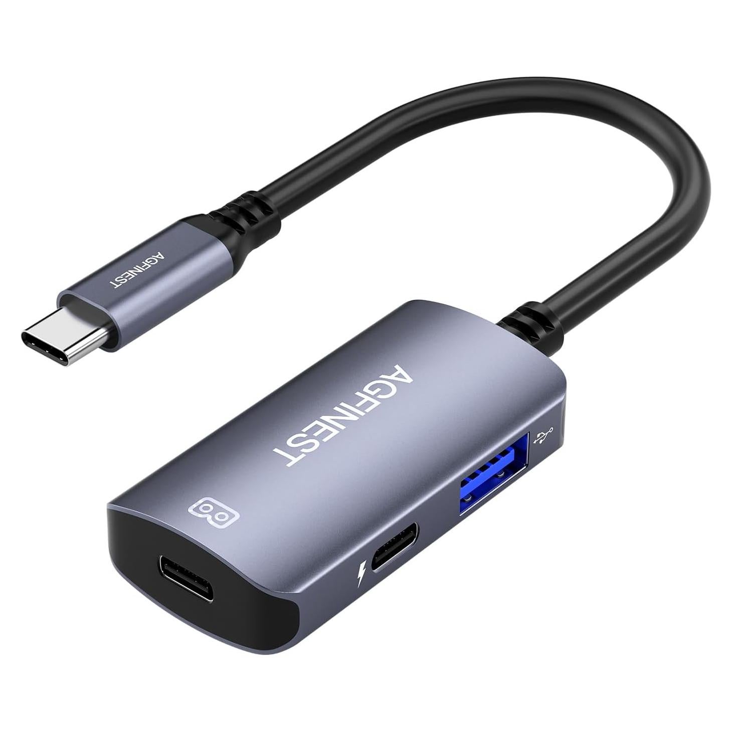 Adaptador USB C a Gafas AR AGFINEST 4K 60Hz PD 100W