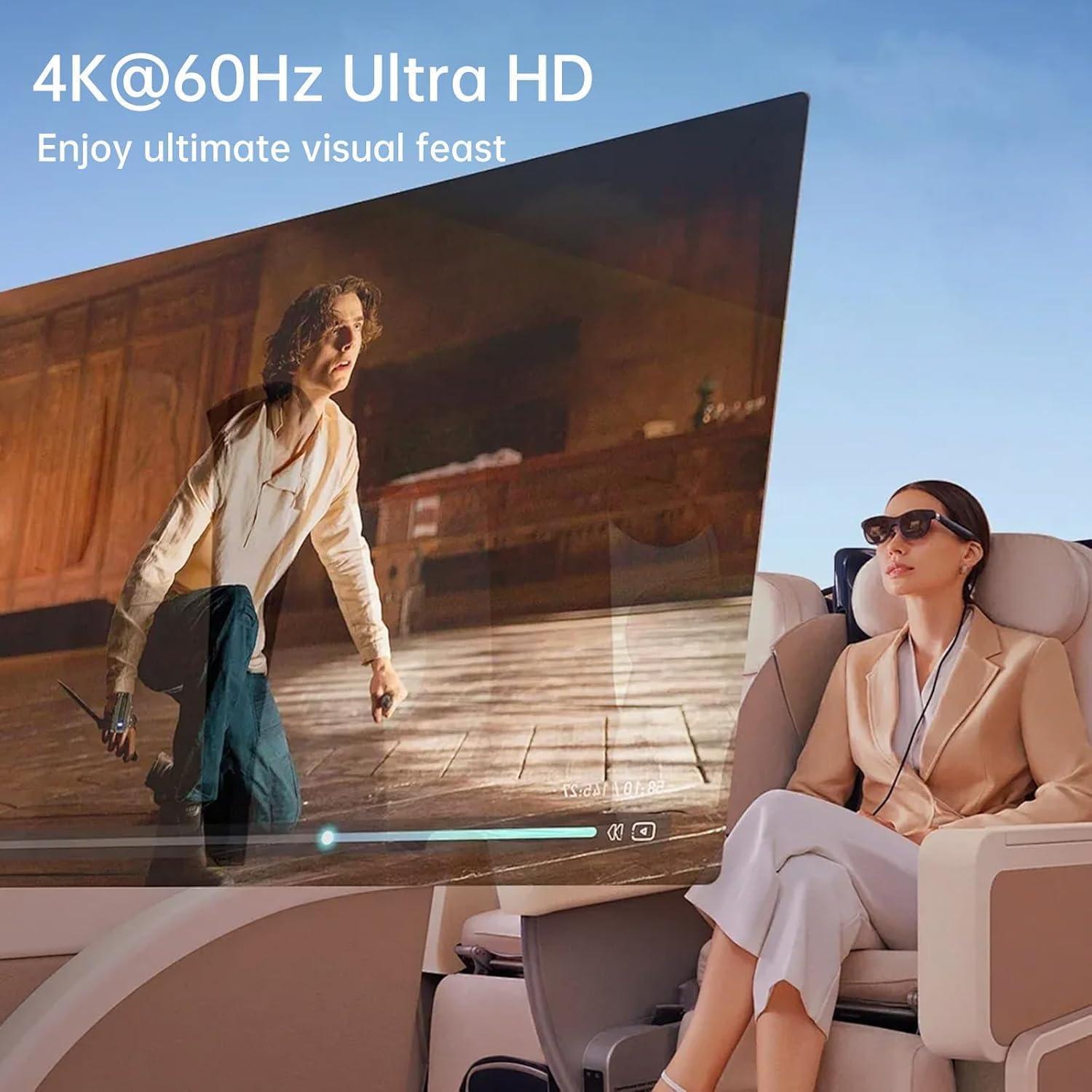 Adaptador USB C a Gafas AR AGFINEST 4K 60Hz PD 100W