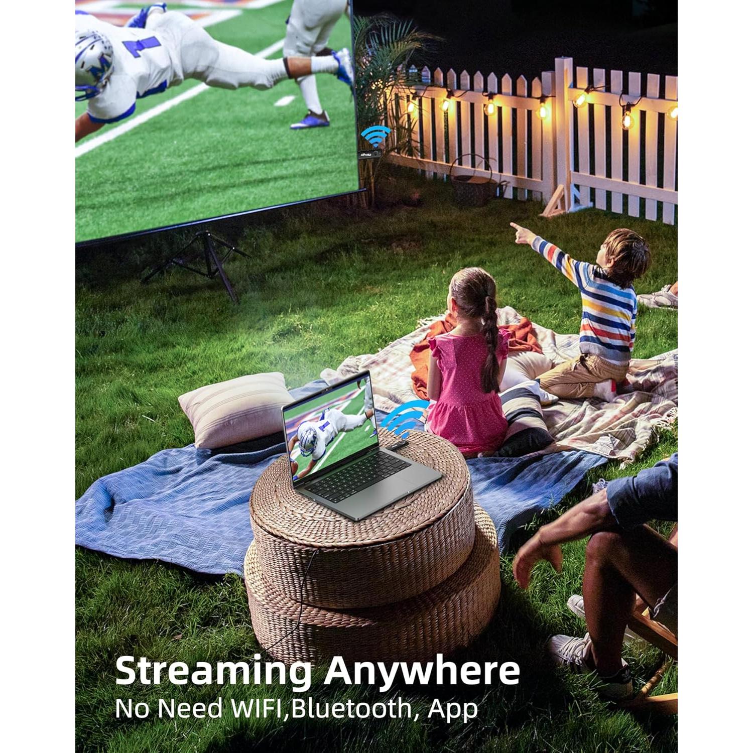 Transmisor y Receptor HDMI Inalámbrico 2m USB-C para Gafas AR