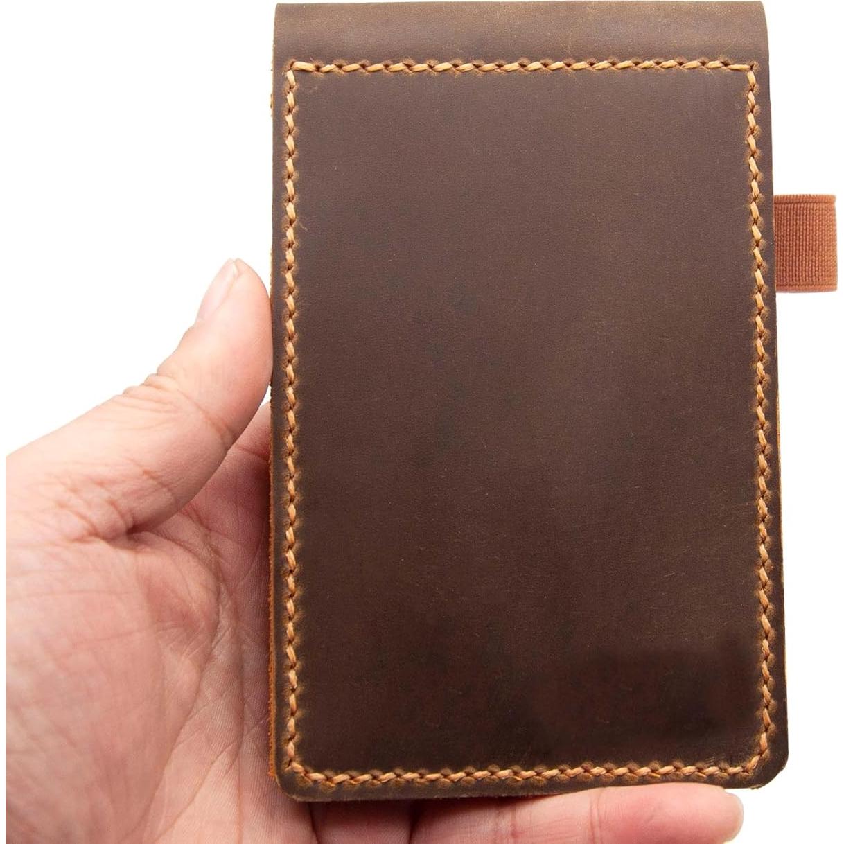 Cubierta de Cuaderno de Cuero Genuino Rite In The Rain 3x5"