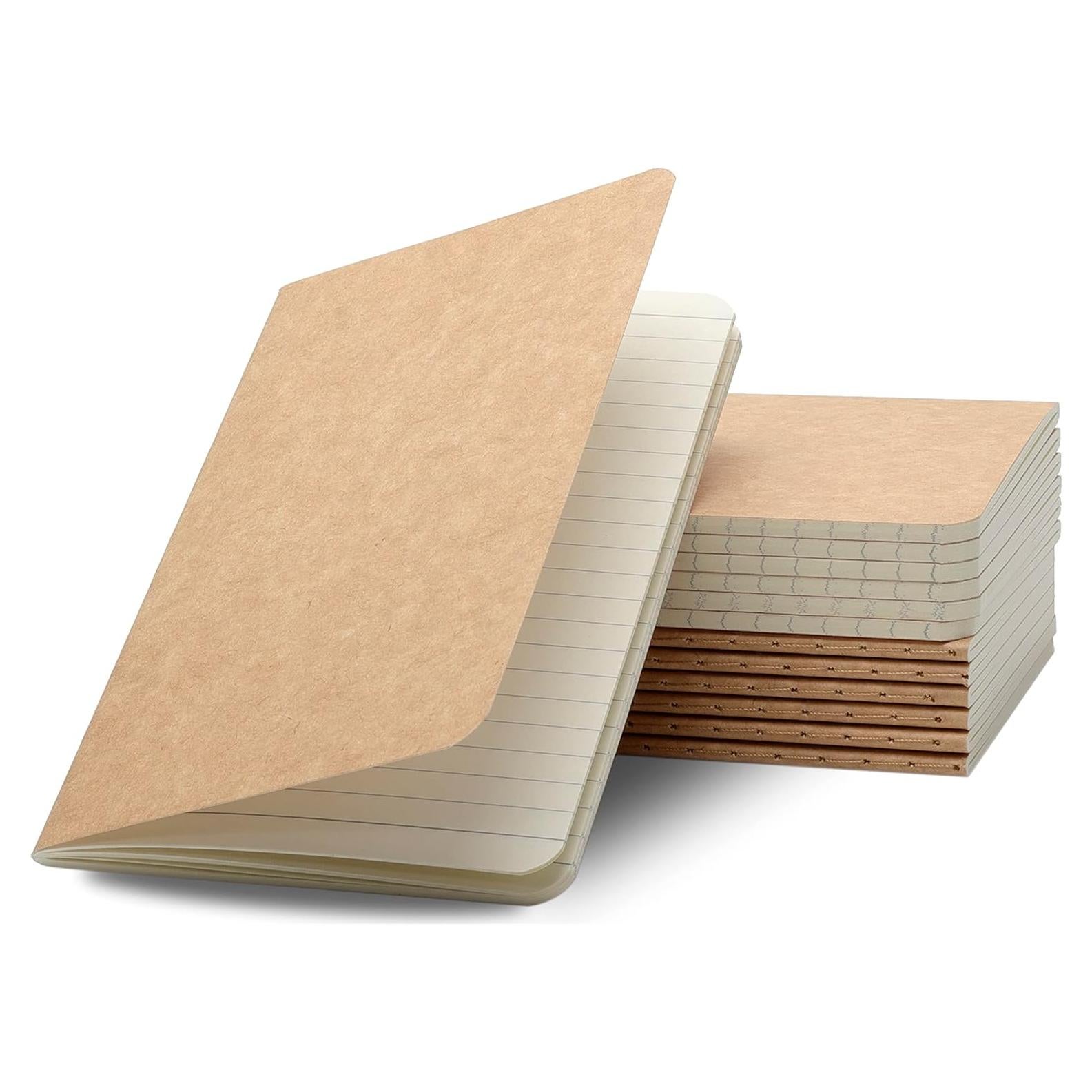 Cuadernos de Bolsillo TWONE, 12 Pzs, Tapa Blanda, 30 Hojas