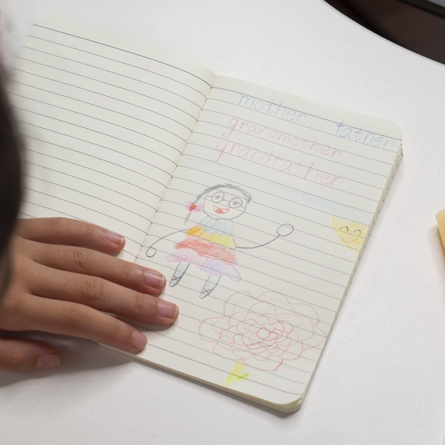 Cuadernos de Bolsillo TWONE, 12 Pzs, Tapa Blanda, 30 Hojas