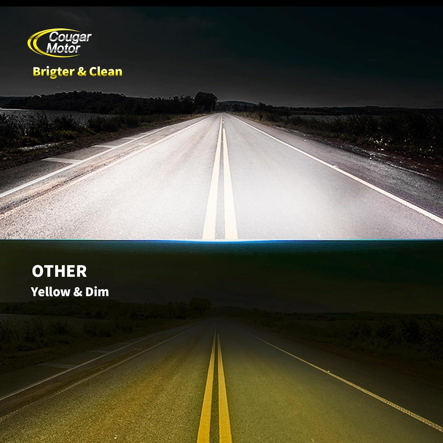 Bombillas de Niebla Cougar Motor H7 6500K con Ventilador - 2 Pcs