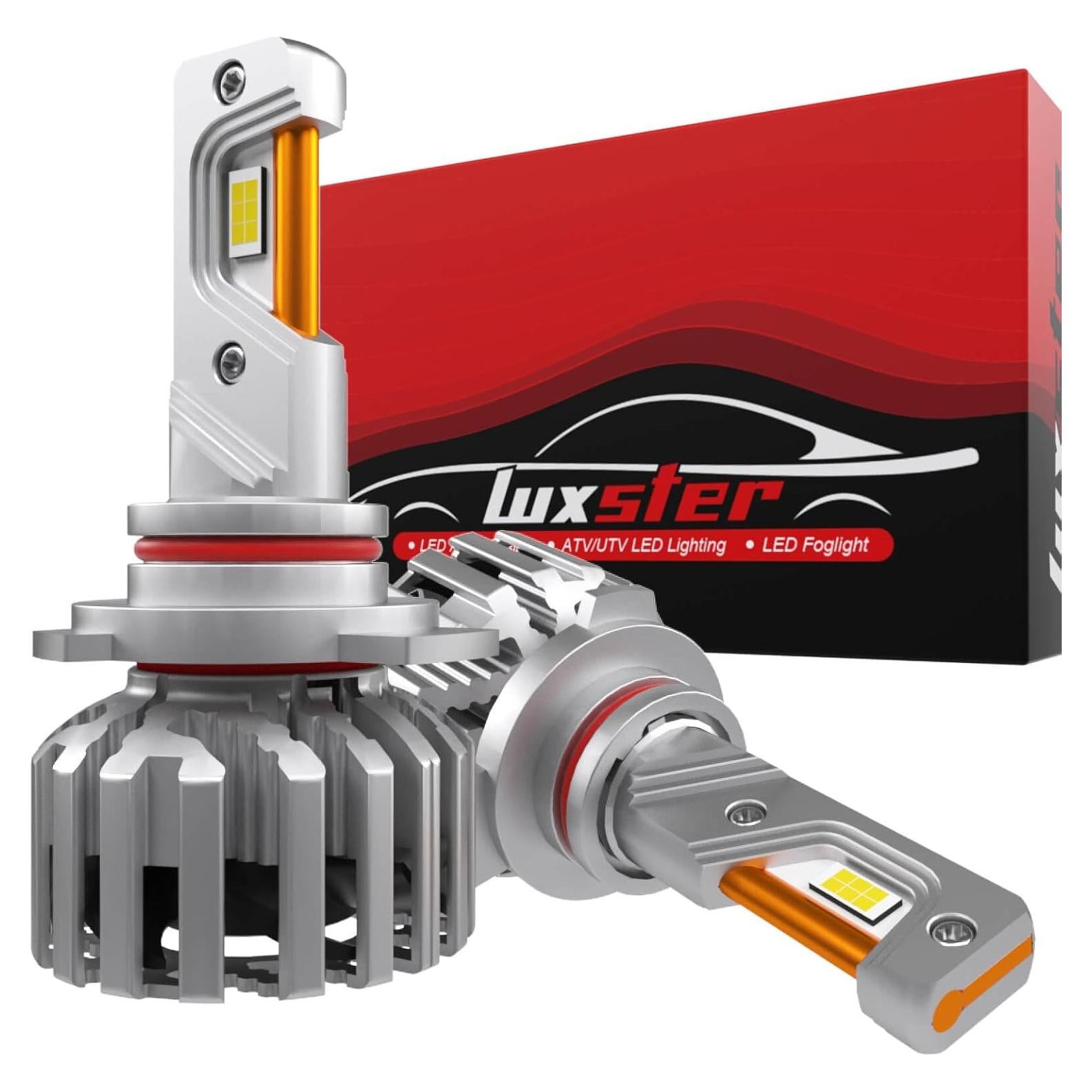 Bombillas LED LUXSTER HolyKnight 9005 30000lm 55W Paquete de 2