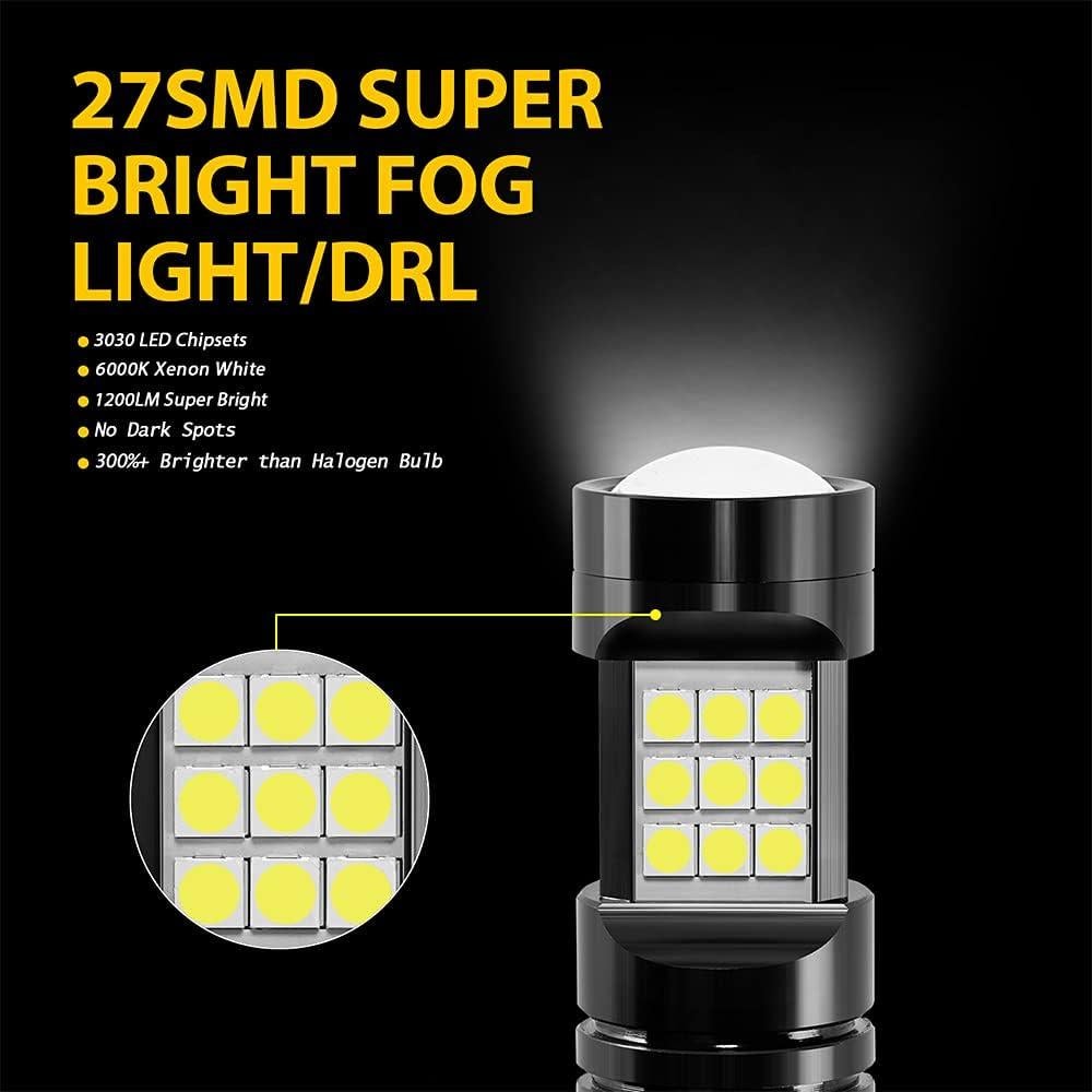 Bombillas LED H7 AUXLIGHT 2400 Lúmenes 6000K Luz de Niebla