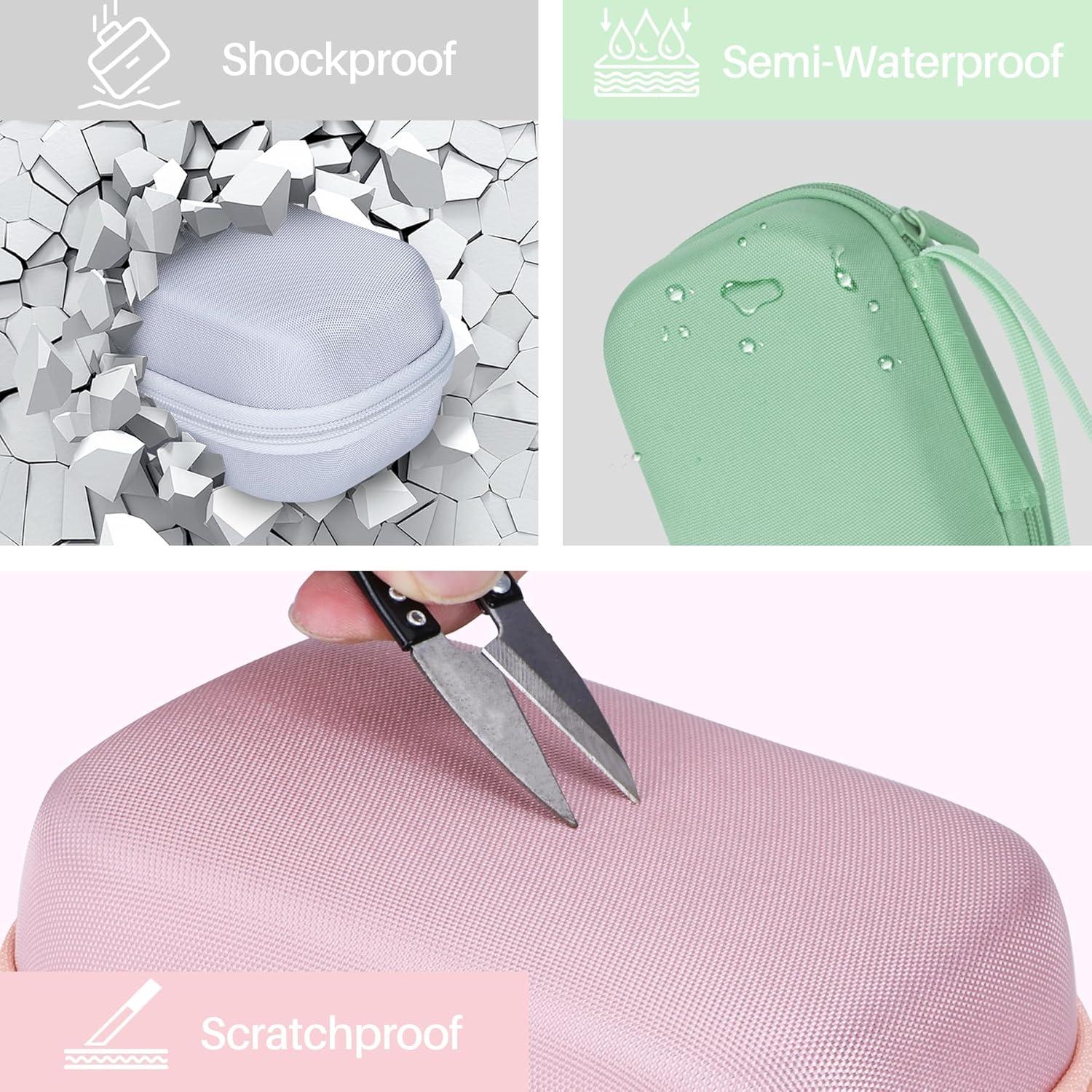 Funda de Almacenamiento Lebakort para Impresora Fujifilm Instax Mini Link 3 2 1 - Blanca Arcilla