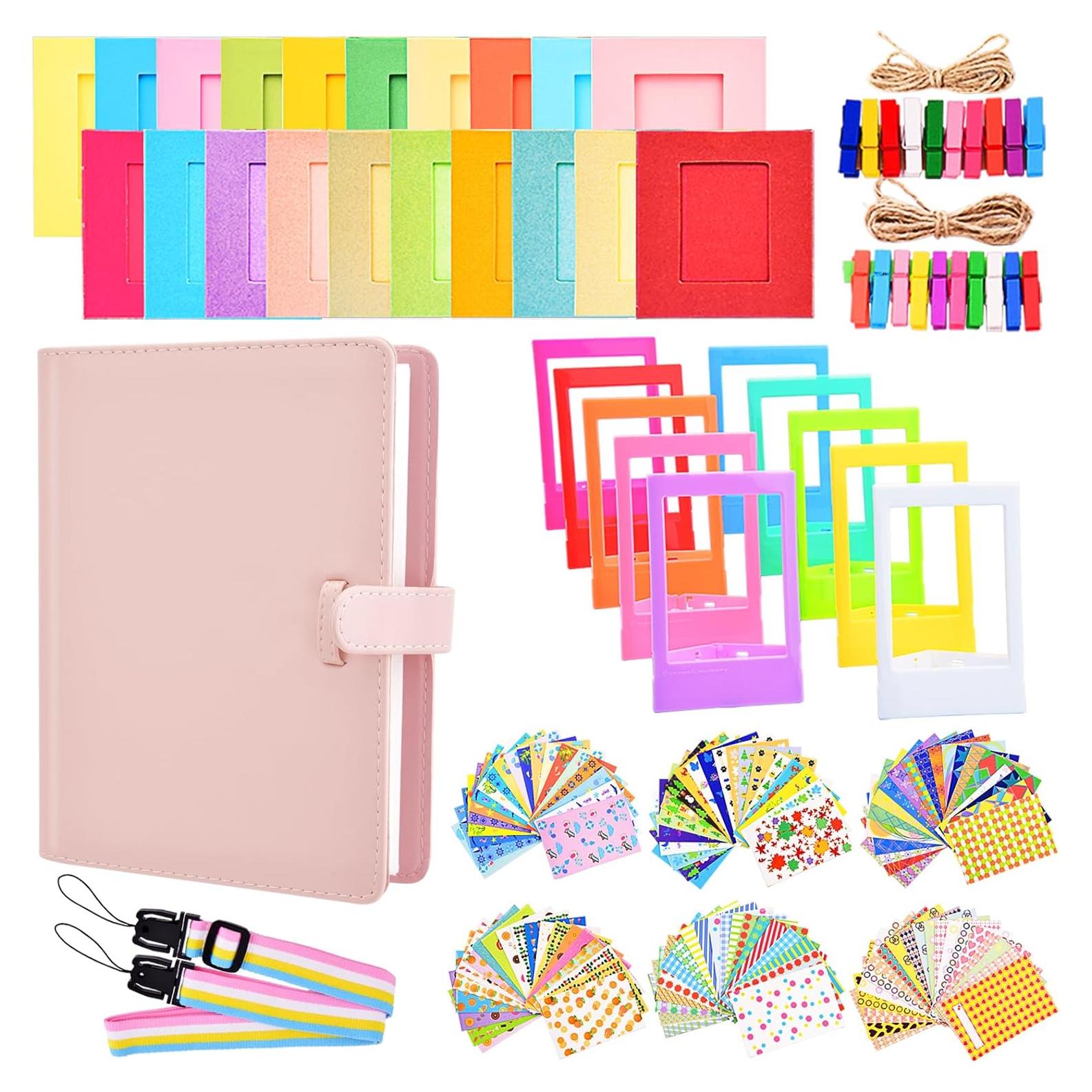 Kit de Accesorios Sunmns para Fujifilm Instax Mini Rosa