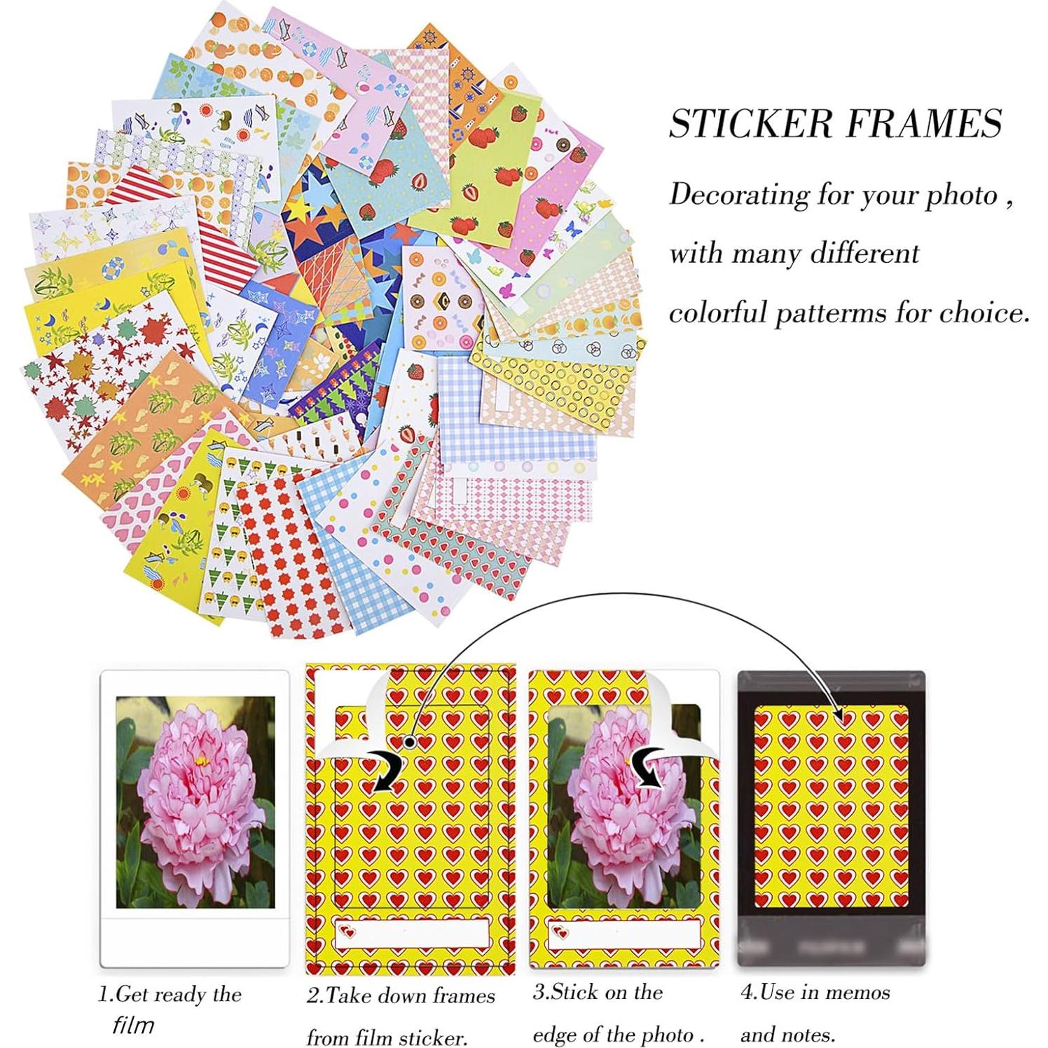 Kit de Accesorios Sunmns para Fujifilm Instax Mini Rosa