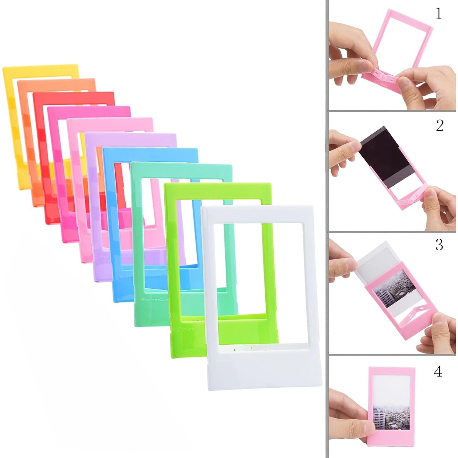 Kit de Accesorios Sunmns para Fujifilm Instax Mini Rosa