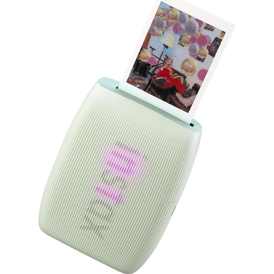Impresora Fujifilm INSTAX MINI Link 3 Verde Salvia + 60 Hojas
