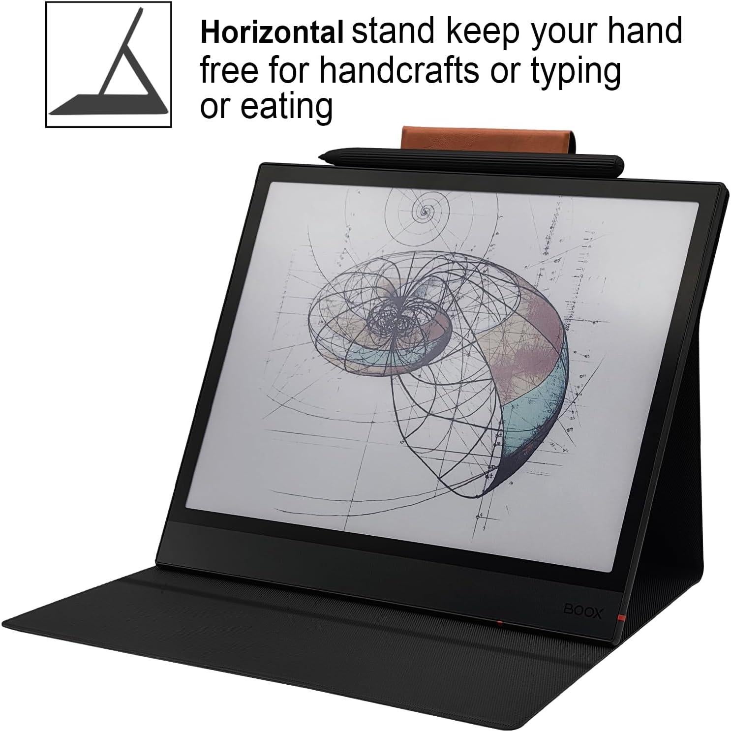 Funda de soporte magnético GOVTVA para Onyx Boox Note Air 4 C/3 C