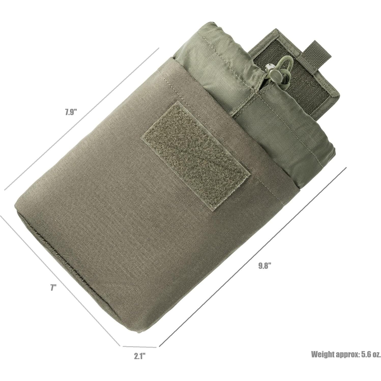 Bolsa de Recuperación MOLLE Dotacty Verde Ranger Plegable