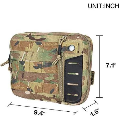 Bolsa Administrativa Molle Táctica EDC EXCELENTE ELITE SPANKER