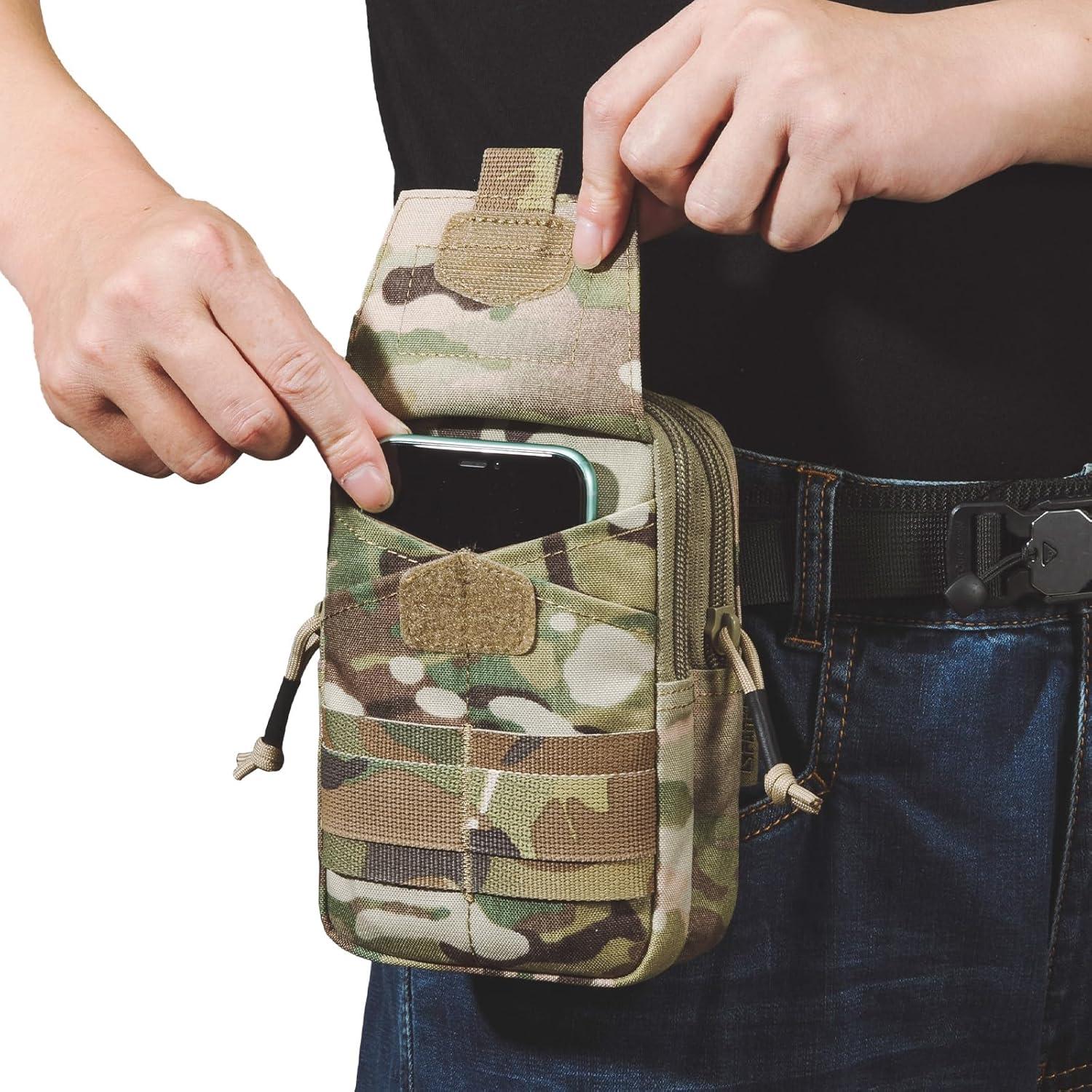 Bolsa Táctica Molle EDC EXCELENTE ELITE SPANKER Nylon 12.7x5.1cm