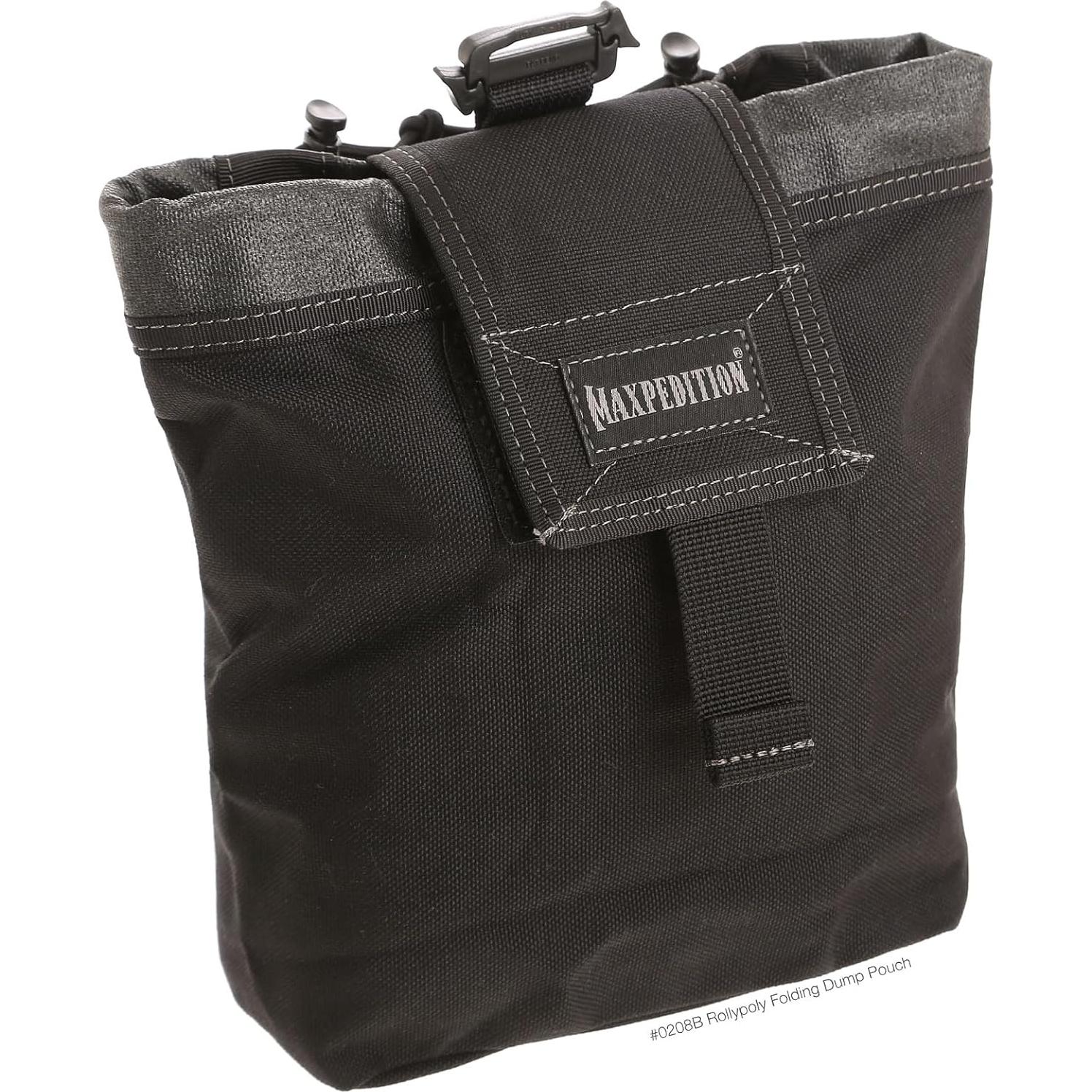 Maxpedition Rollypoly Pouch Plegable Negro 23.9 cm Táctico