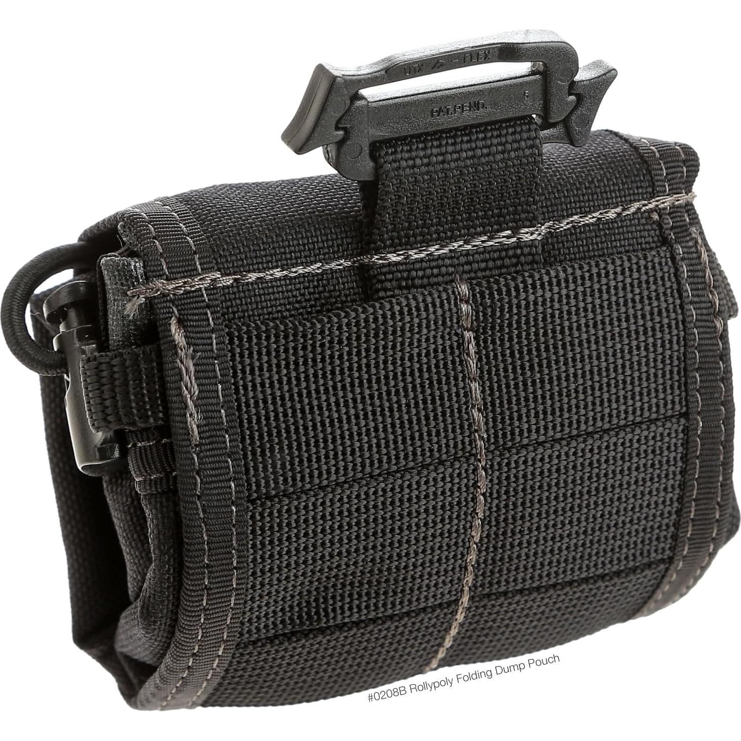 Maxpedition Rollypoly Pouch Plegable Negro 23.9 cm Táctico