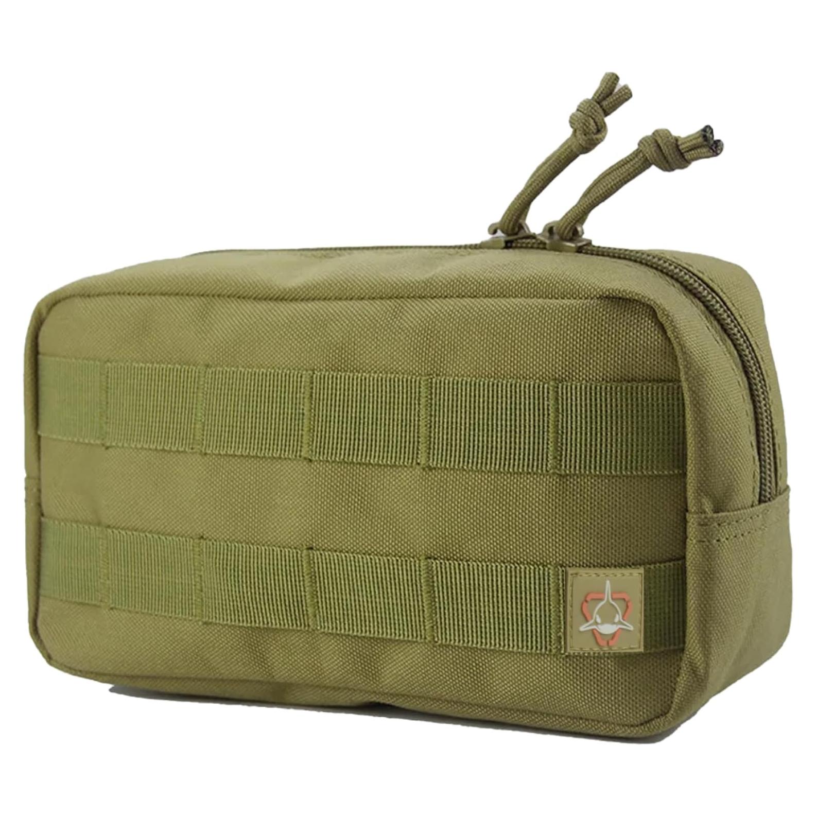Bolsa de Cintura Molle Orca Tactical Verde OD 24x14 cm