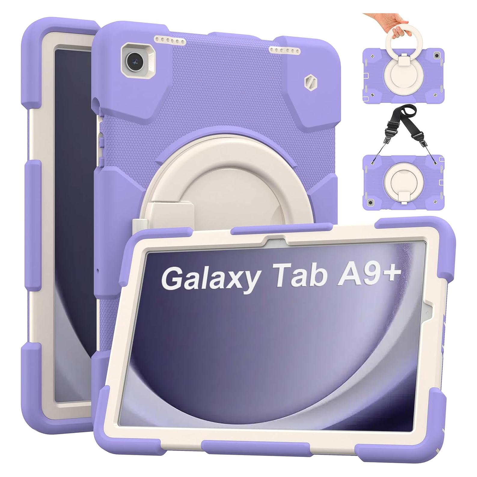 Funda Samsung Galaxy Tab A9+ 11" 2023 Resistente Púrpura