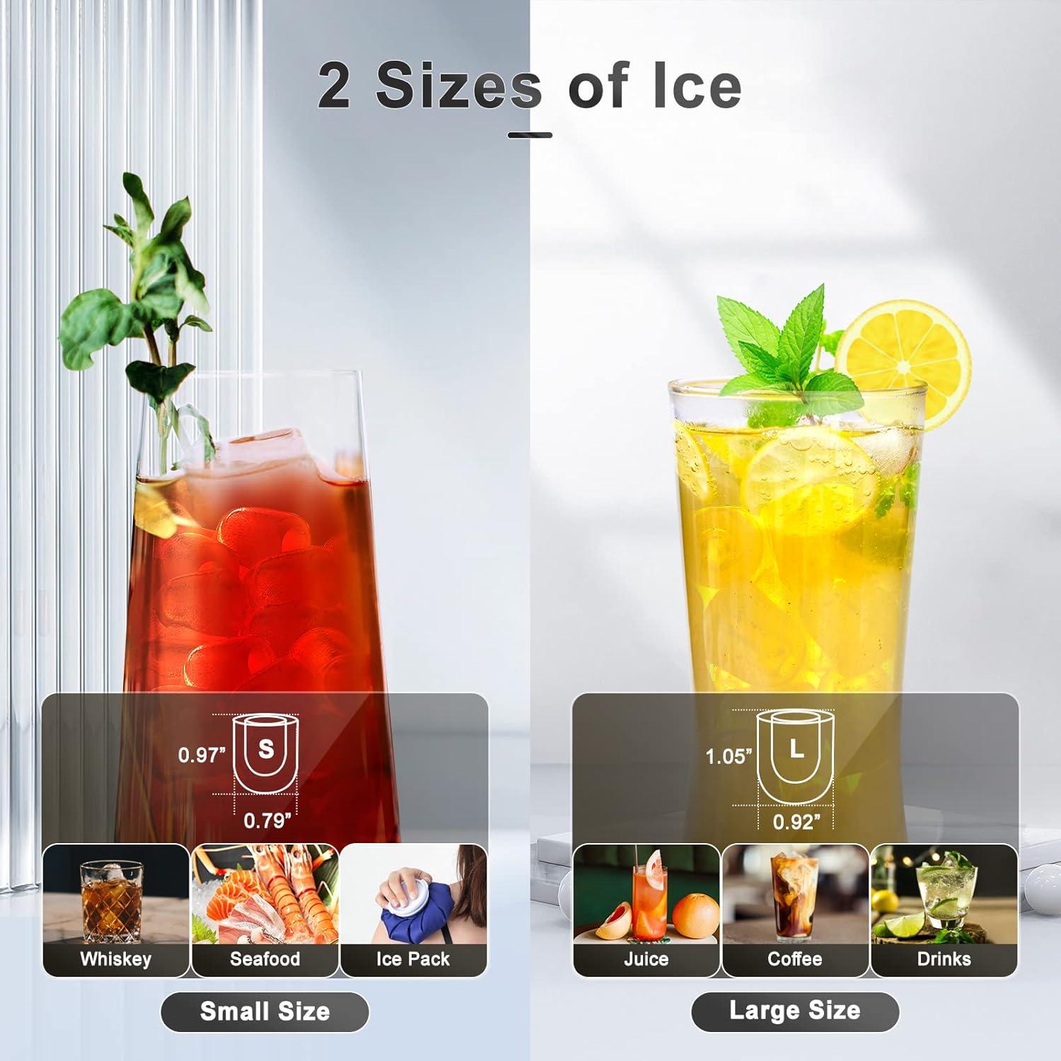 Fabricante de Hielo de Encimera Antarctic Star HZB-22G Negro 11.79 kg