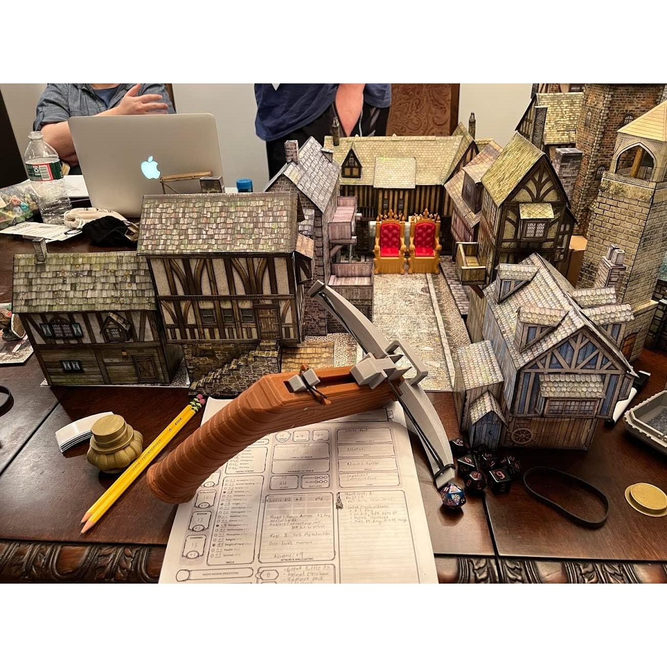 Lanzador de Dados de Ballesta MunnyGrubbers Bronce 7PCS D20