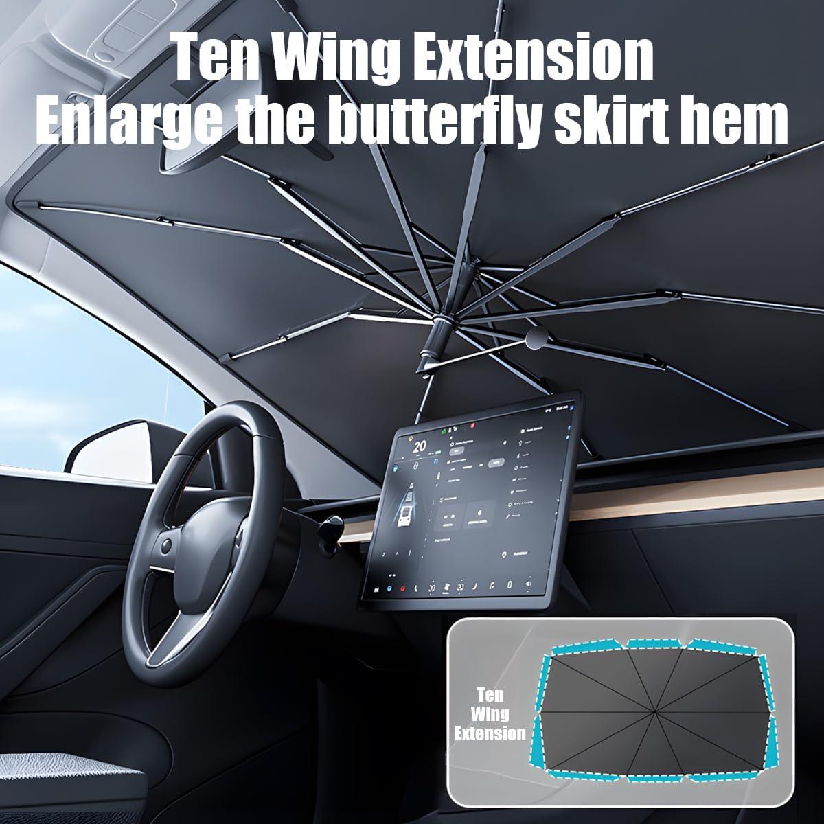 Sombrilla para Parabrisas Zpana 79x140 cm Protección Solar