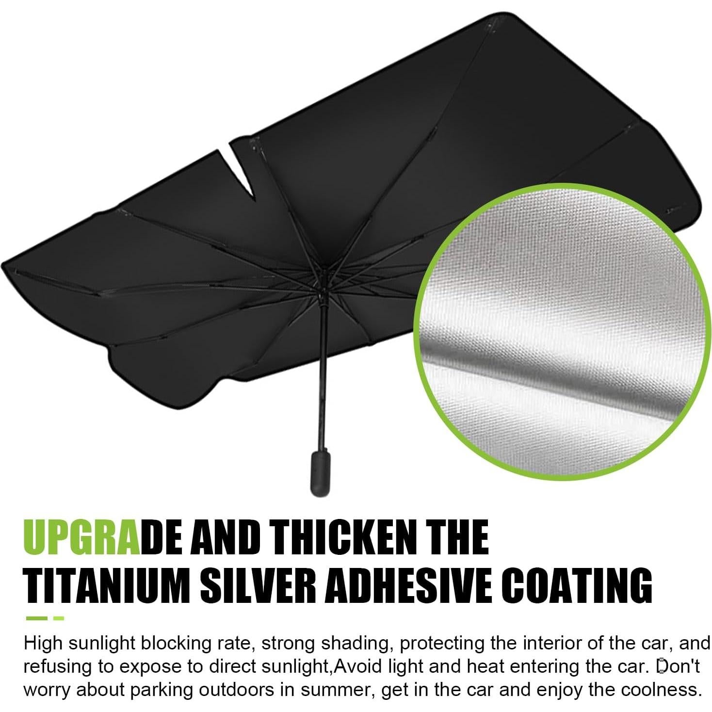 Sombrilla para Parabrisas Zikefest ZIK2FT Plegable UV 0.25m