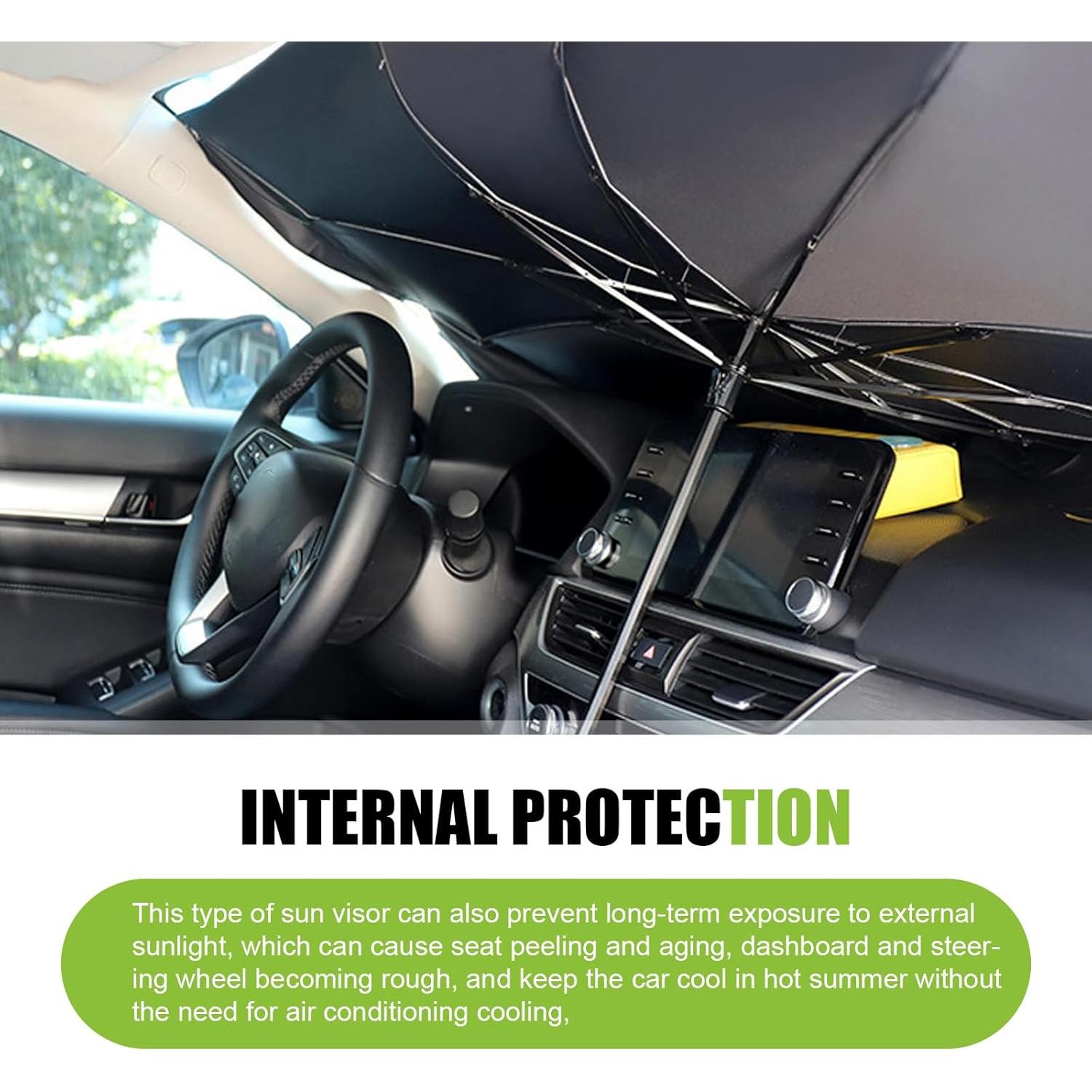 Sombrilla para Parabrisas Zikefest ZIK2FT Plegable UV 0.25m