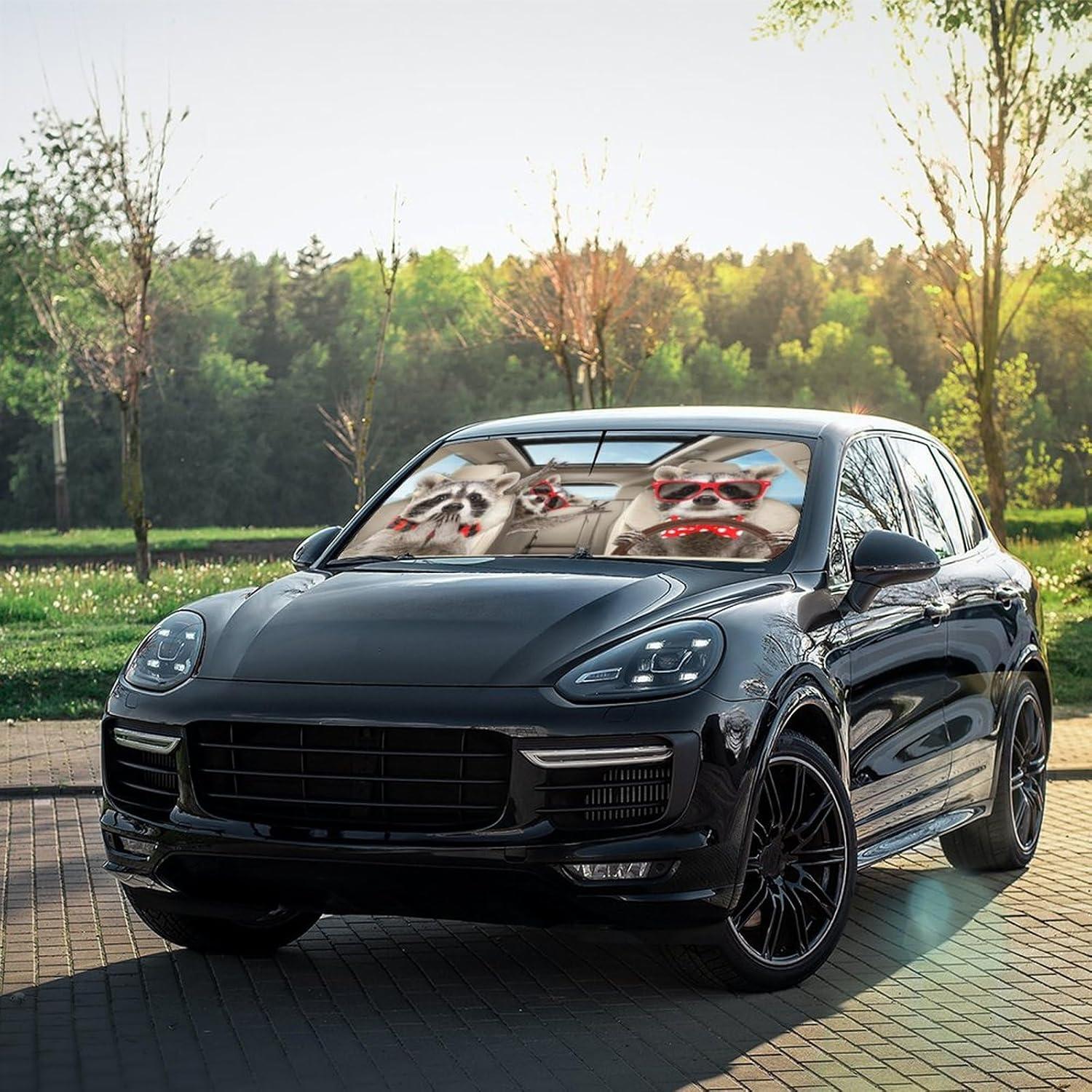 Paraguas para Parabrisas CHILL·TEK Raccoon 145x79cm Plegable