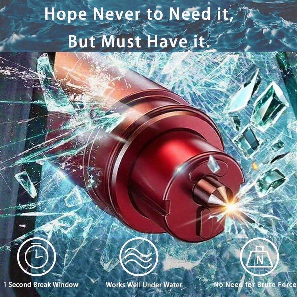 Martillo de Vida KANEKALARY 2025 Cortador de Cinturón y Rompedor de Ventanas