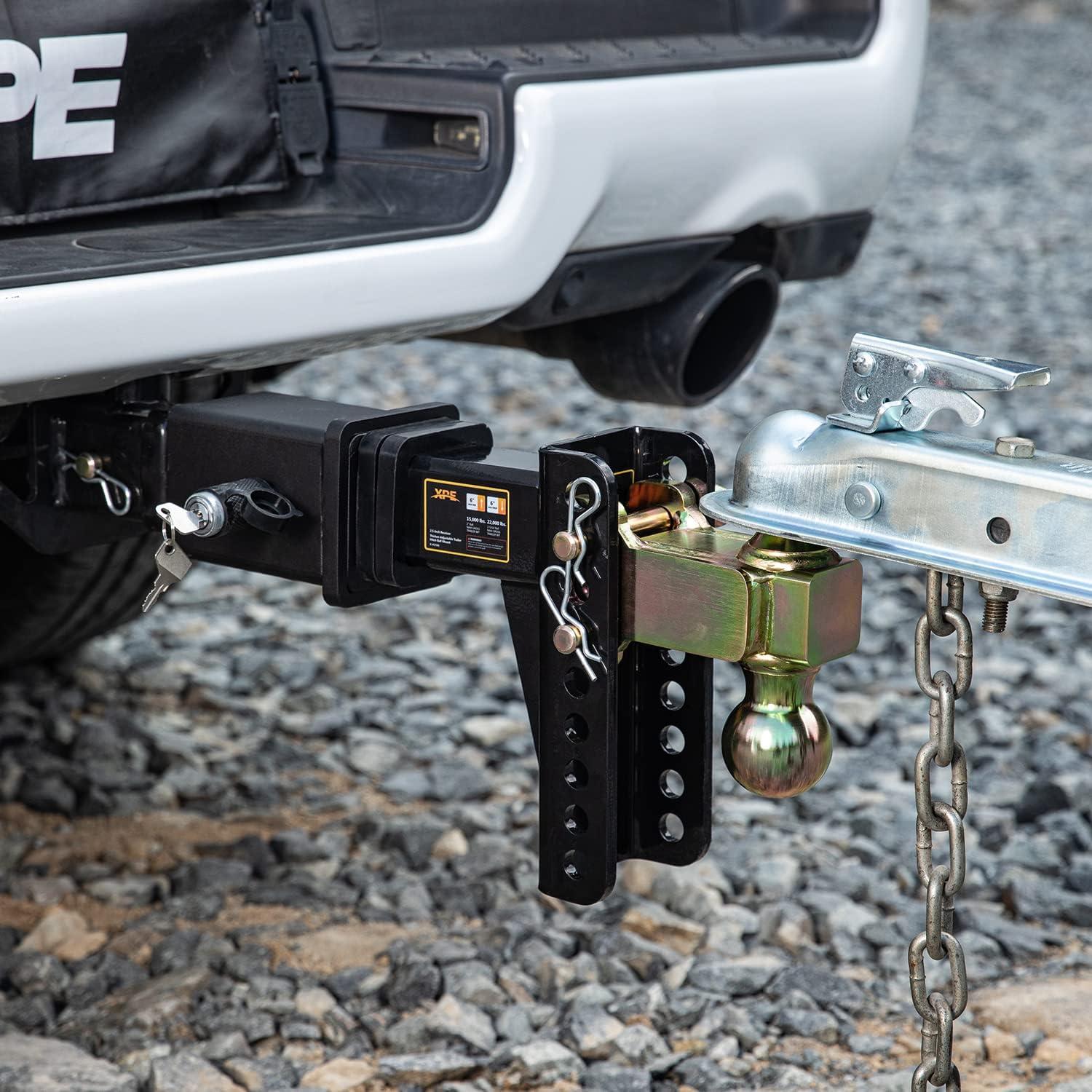 Enganche de Remolque Ajustable XPE 452506 6" (15.24 cm) 22000 lbs