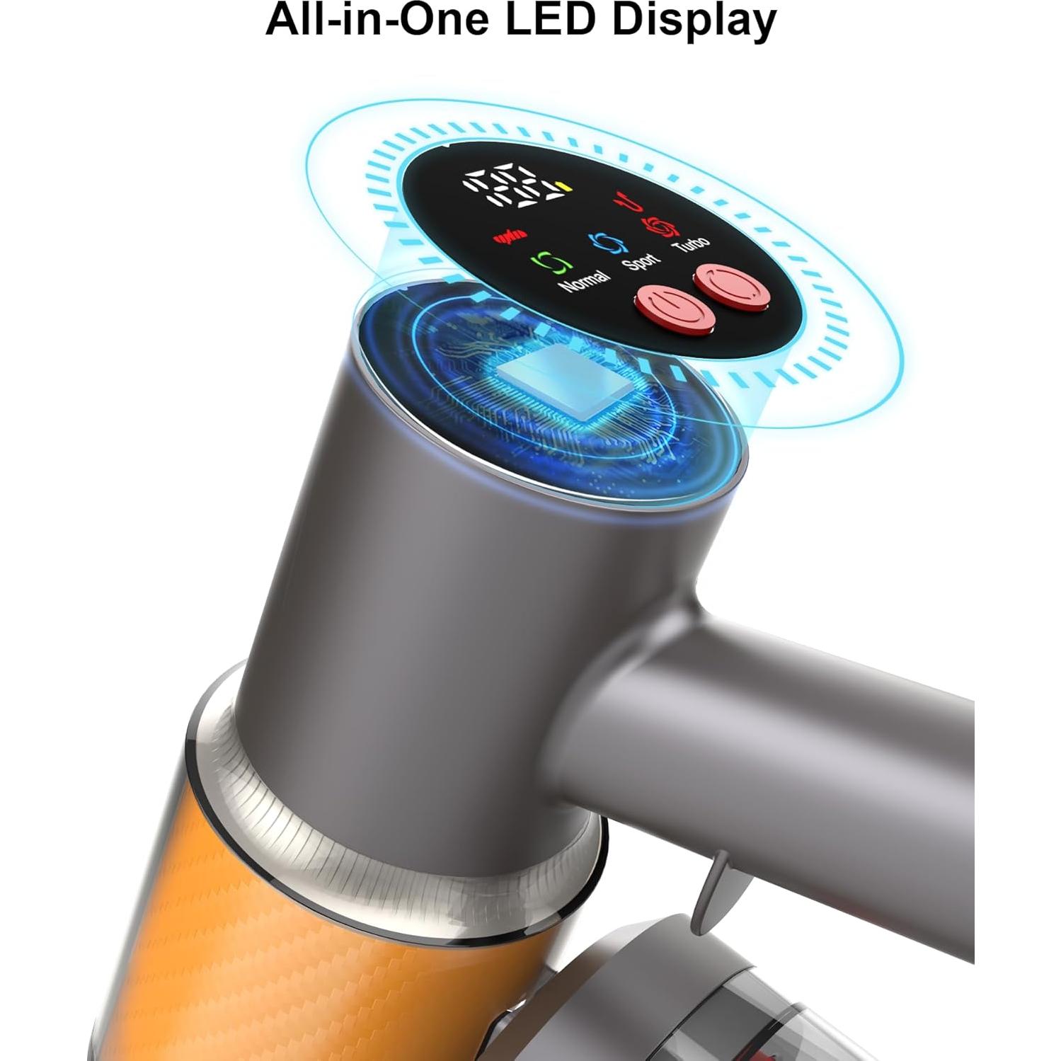 Aspiradora Inalámbrica Snowkuna K13-7S 120 Min 50Kpa 600W