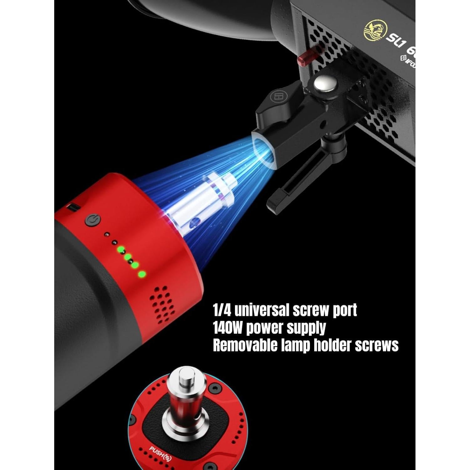 Deslizador de Cámara Motorizado IFOOTAGE Shark Nano II 66cm