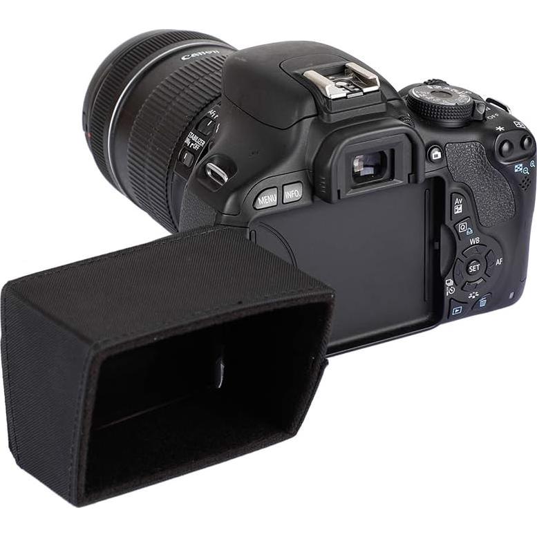 Capota de Pantalla LCD CAMVATE 3" Plegable para Cámaras