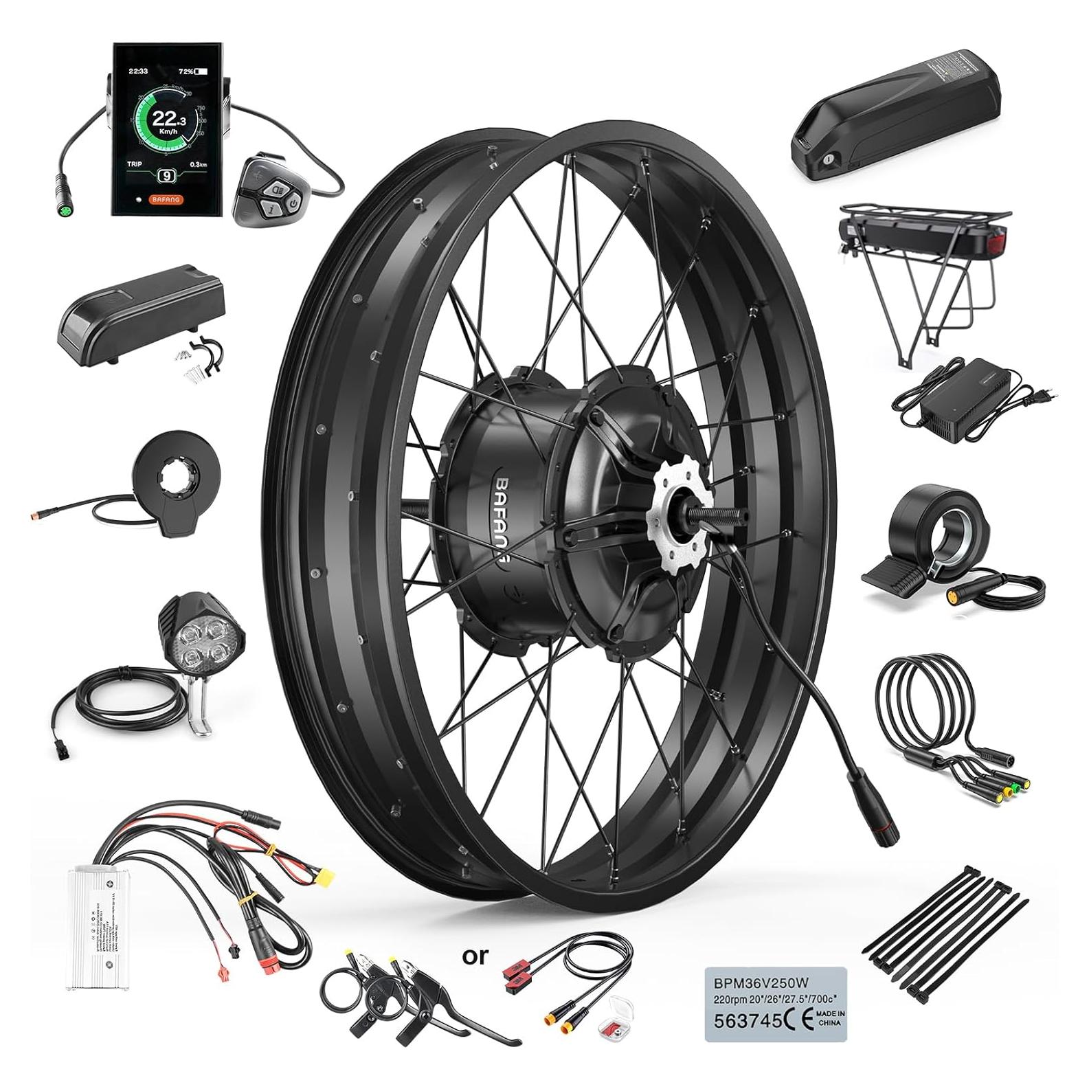 Kit de Conversión BAFANG 48V 1000W para Bicicleta Eléctrica