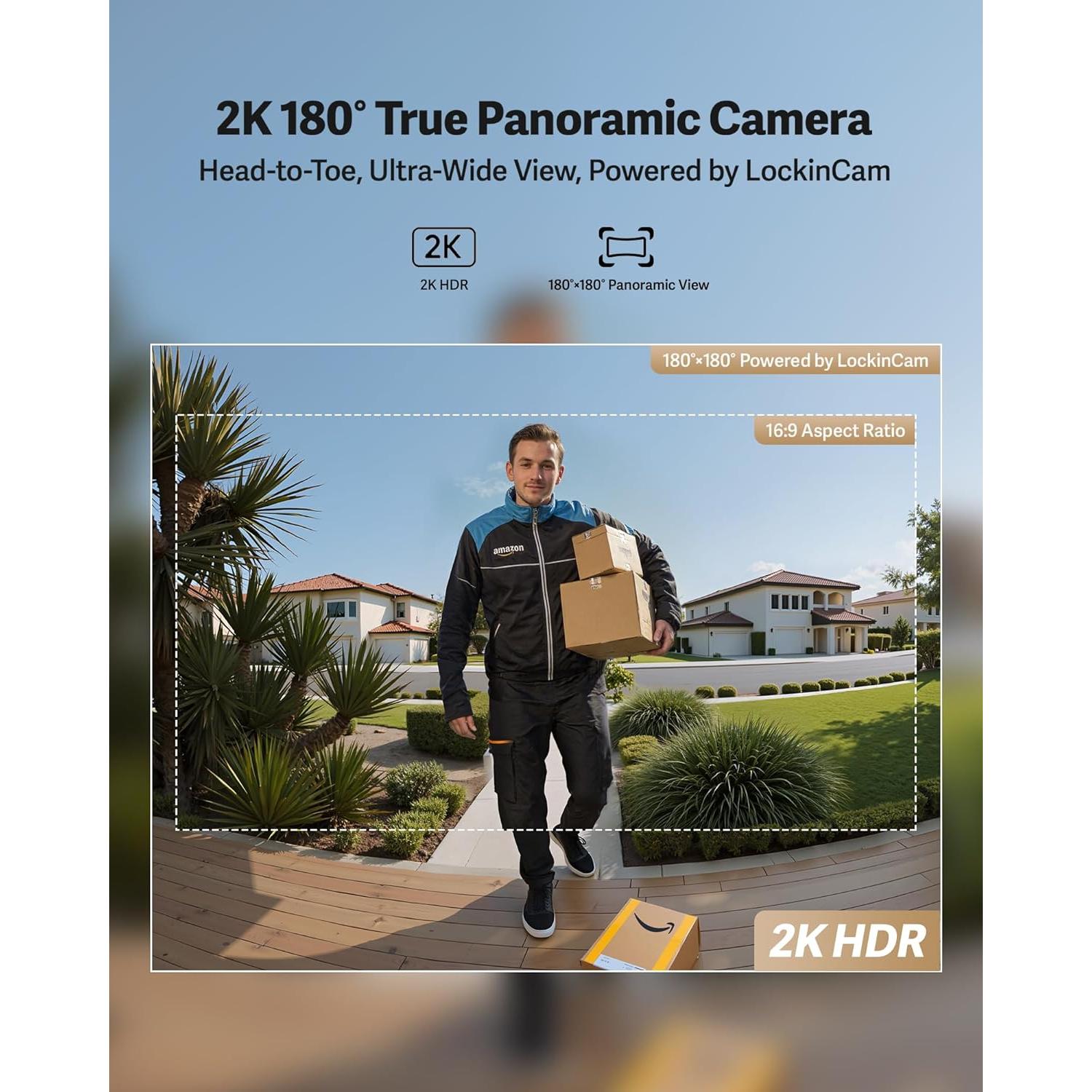 Cerradura Inteligente Lockin Veno Plus con Panel Solar 8GB