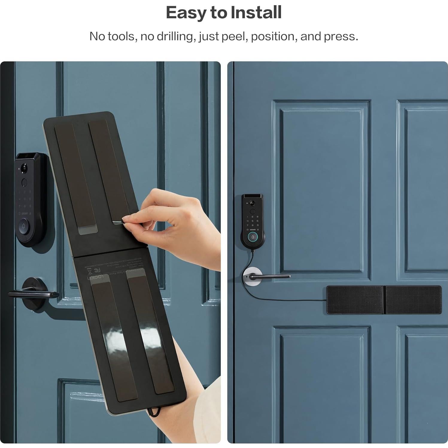 Cerradura Inteligente Lockin Veno Plus con Panel Solar 8GB