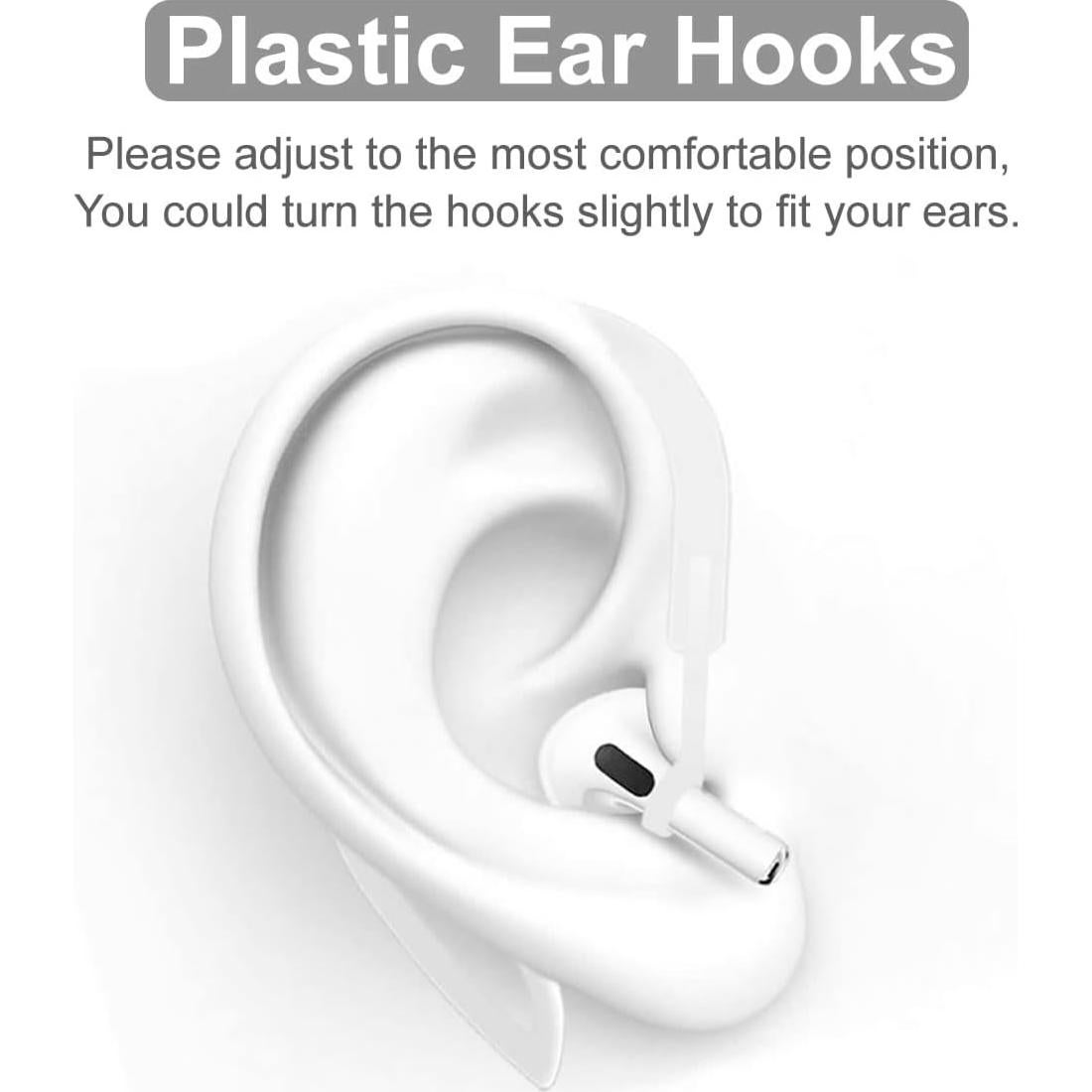 Ganchos Antideslizantes de Silicona IiEXCEL para AirPods 4