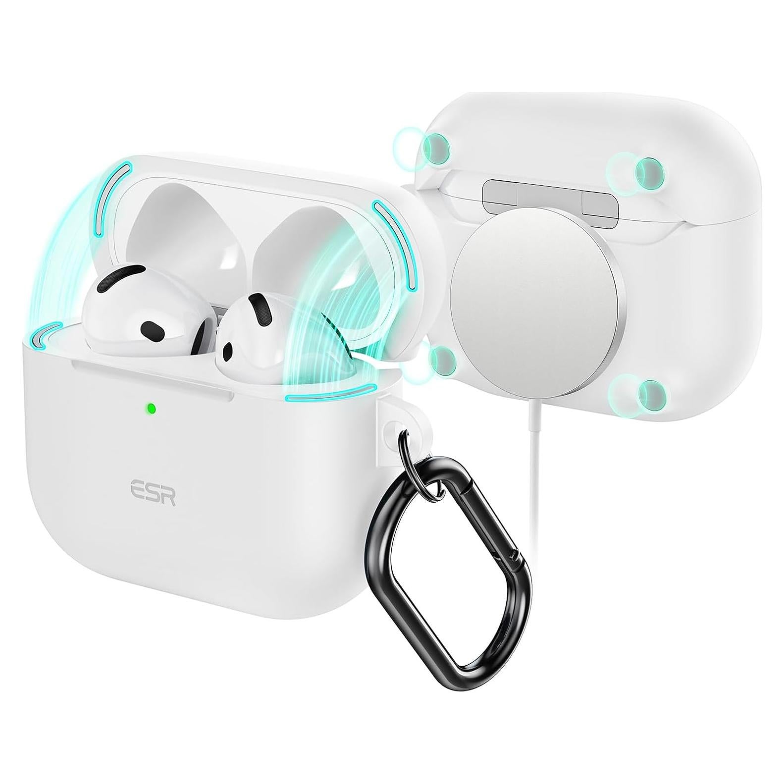 Funda ESR para AirPods 4ta Generación 2024 USB-C MagSafe Blanca