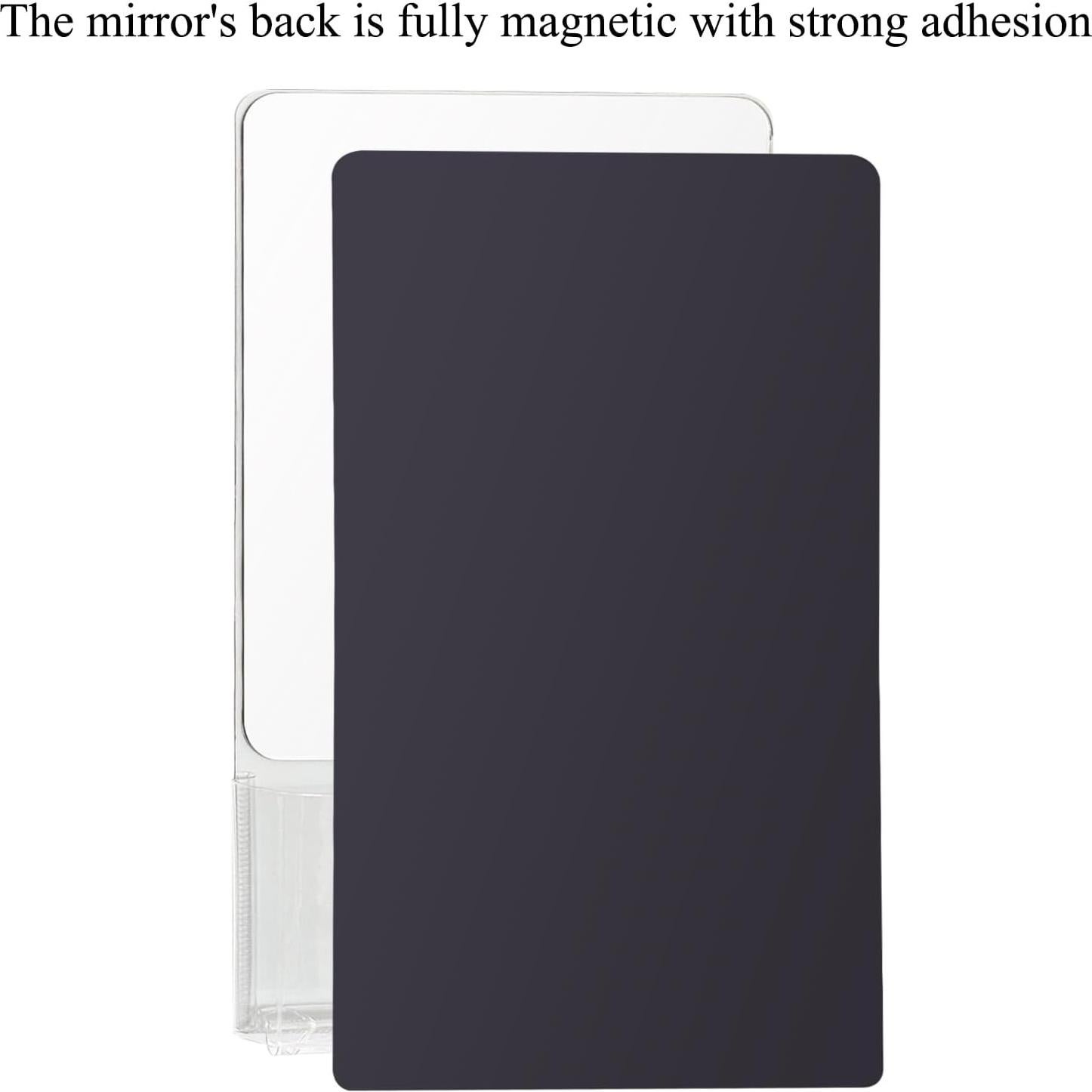 Espejo Magnético Neehows 24.1x14 cm con Bolsillo Blanco