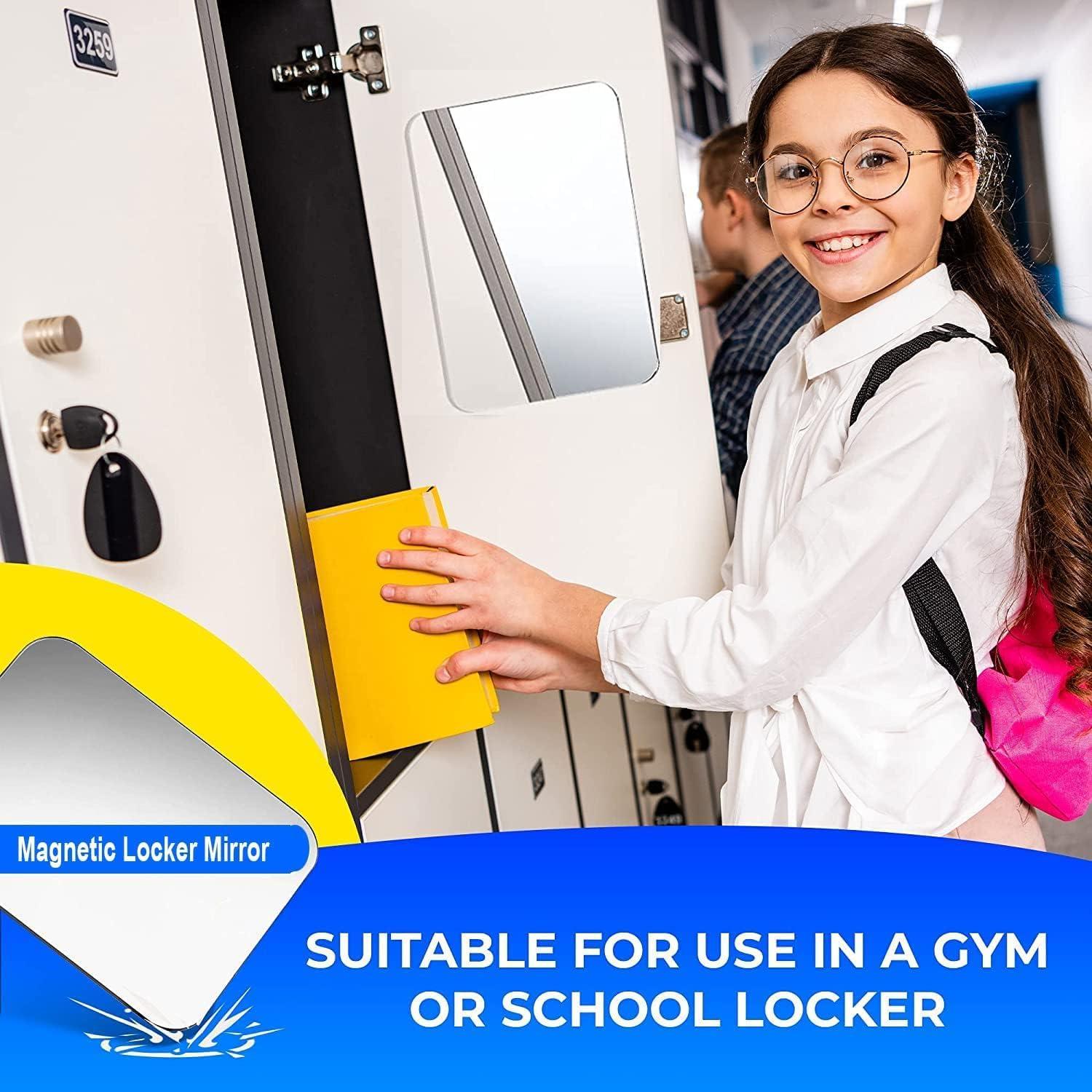 Espejo Magnético Tooackl 10x15 cm para Taquilla y Oficina