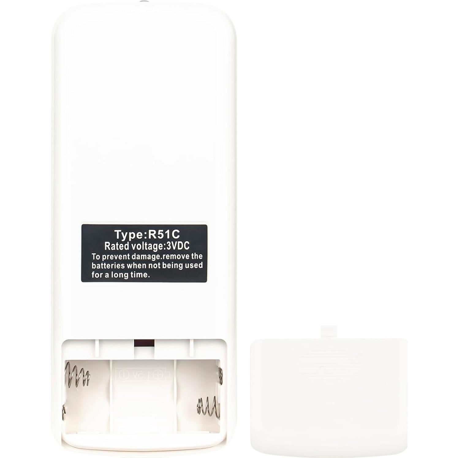 Control Remoto R51C para Aire Acondicionado Midea/Milexus