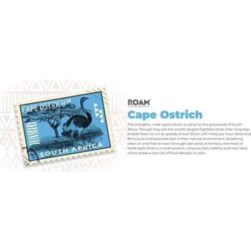 Huesos Masticables para Perros ROAM Avestruz Pequeños 4 Unidades