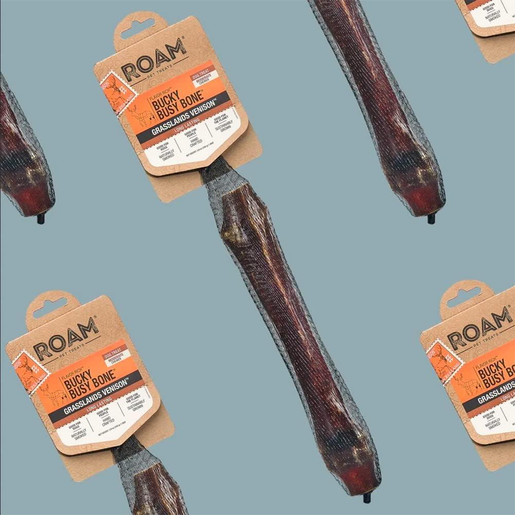 Hueso de Ciervo para Perros Roam - 28 cm, 273 g, Natural