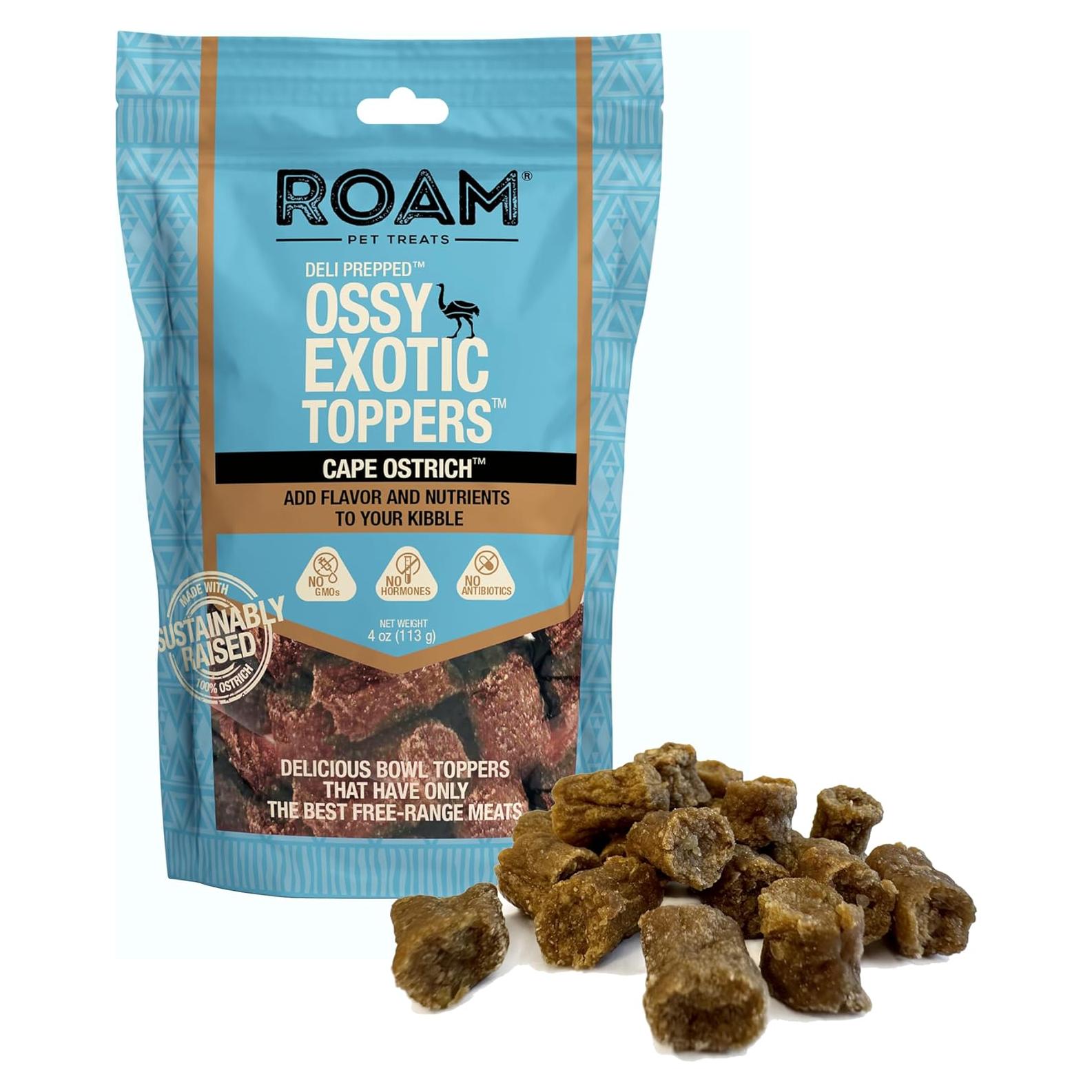 Golosinas para Perros ROAM Avestruz 113g - Proteína Única