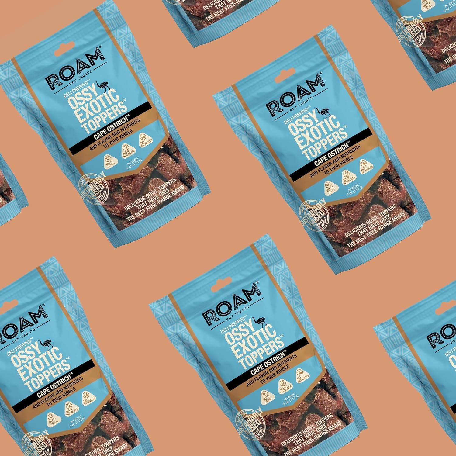 Golosinas para Perros ROAM Avestruz 113g - Proteína Única