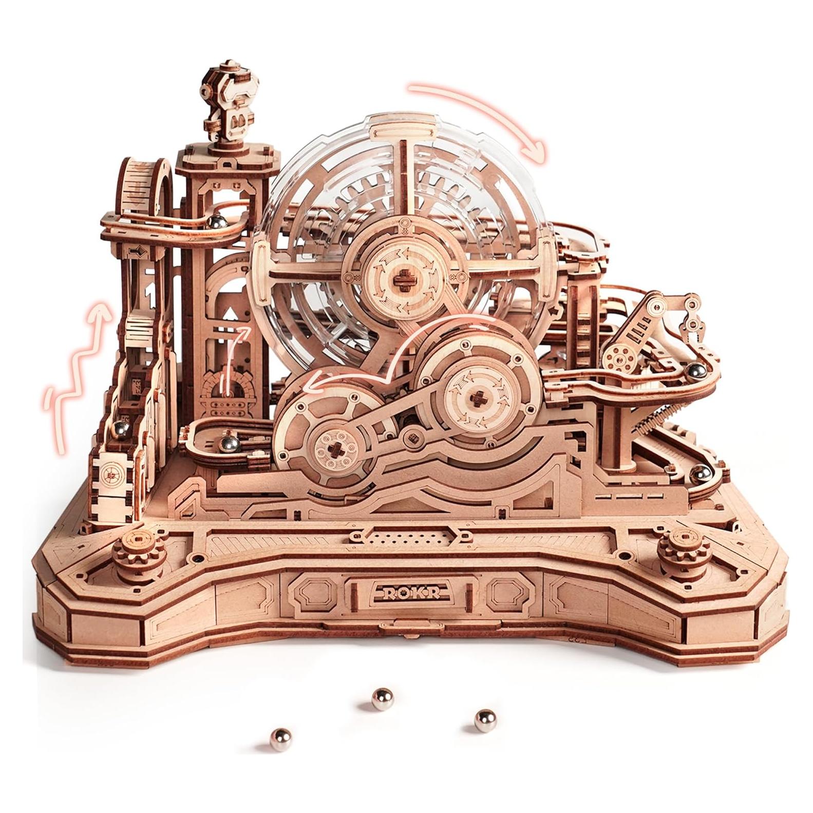 ROKR Rompecabezas de Madera 3D Carrera de Canicas 1.51 kg