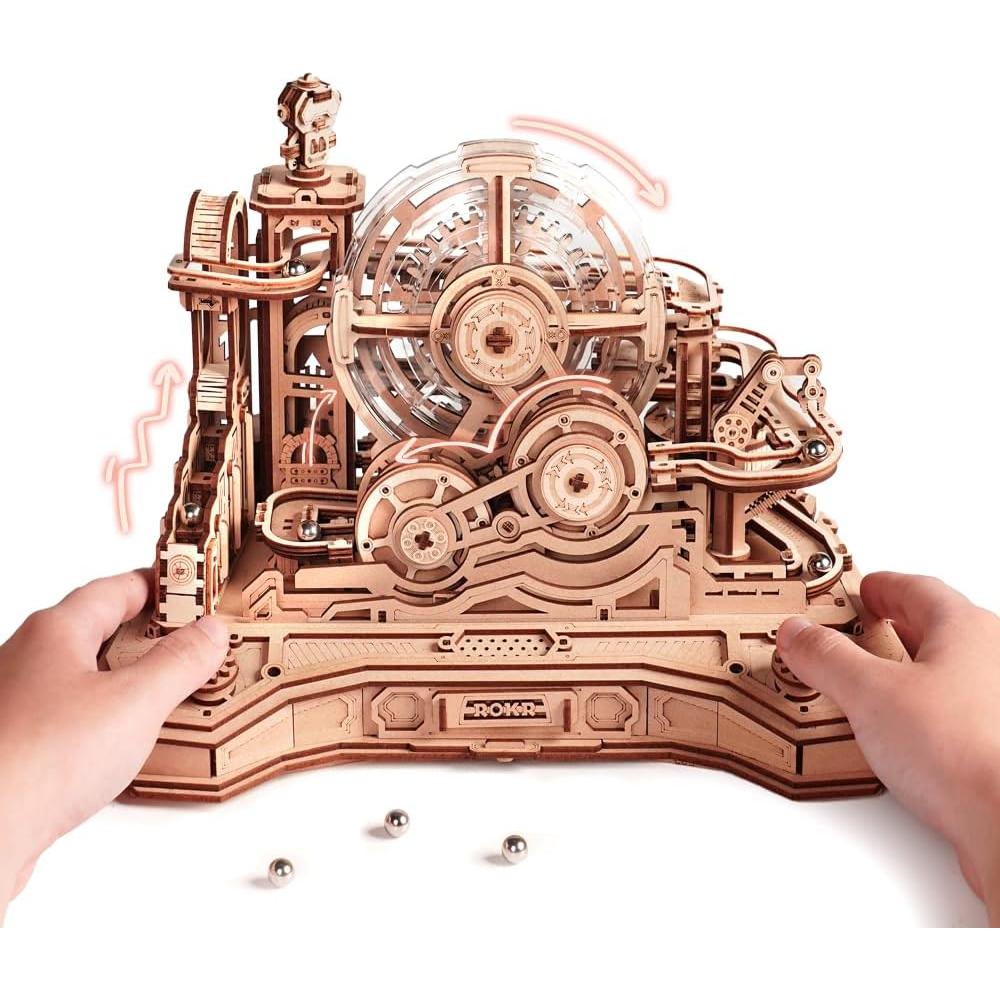 ROKR Rompecabezas de Madera 3D Carrera de Canicas 1.51 kg