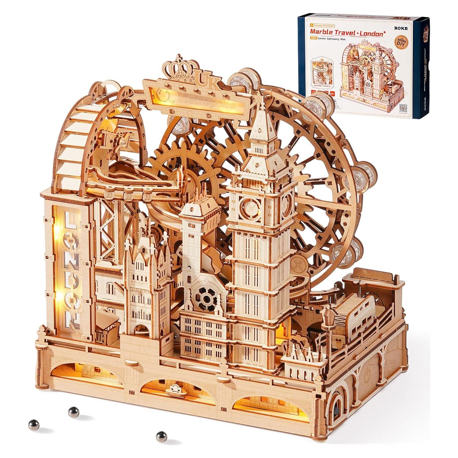 Rompecabezas 3D de Madera ROKR Londres - 431 Piezas