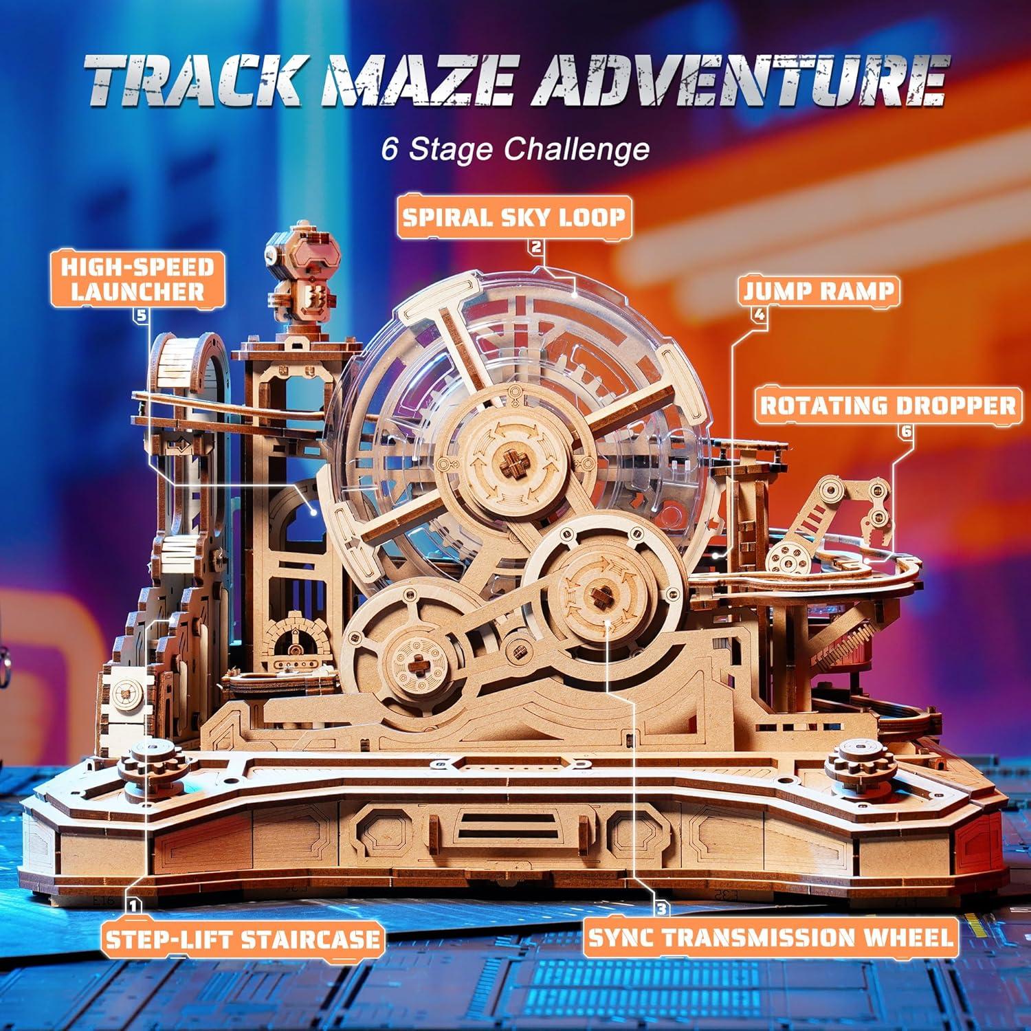 Rompecabezas 3D de Madera ROBOTIME EGC01 - Juego Interactivo