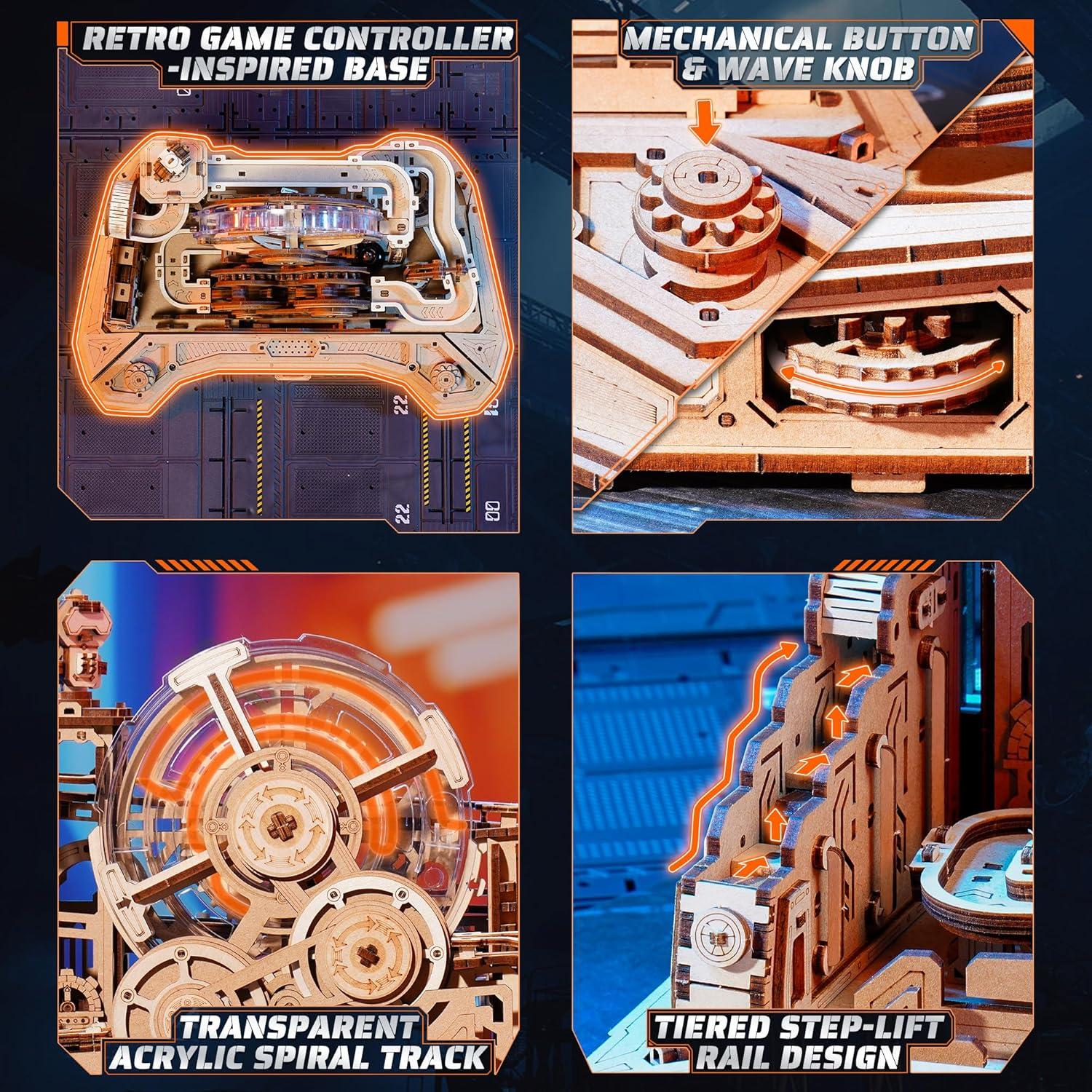 Rompecabezas 3D de Madera ROBOTIME EGC01 - Juego Interactivo